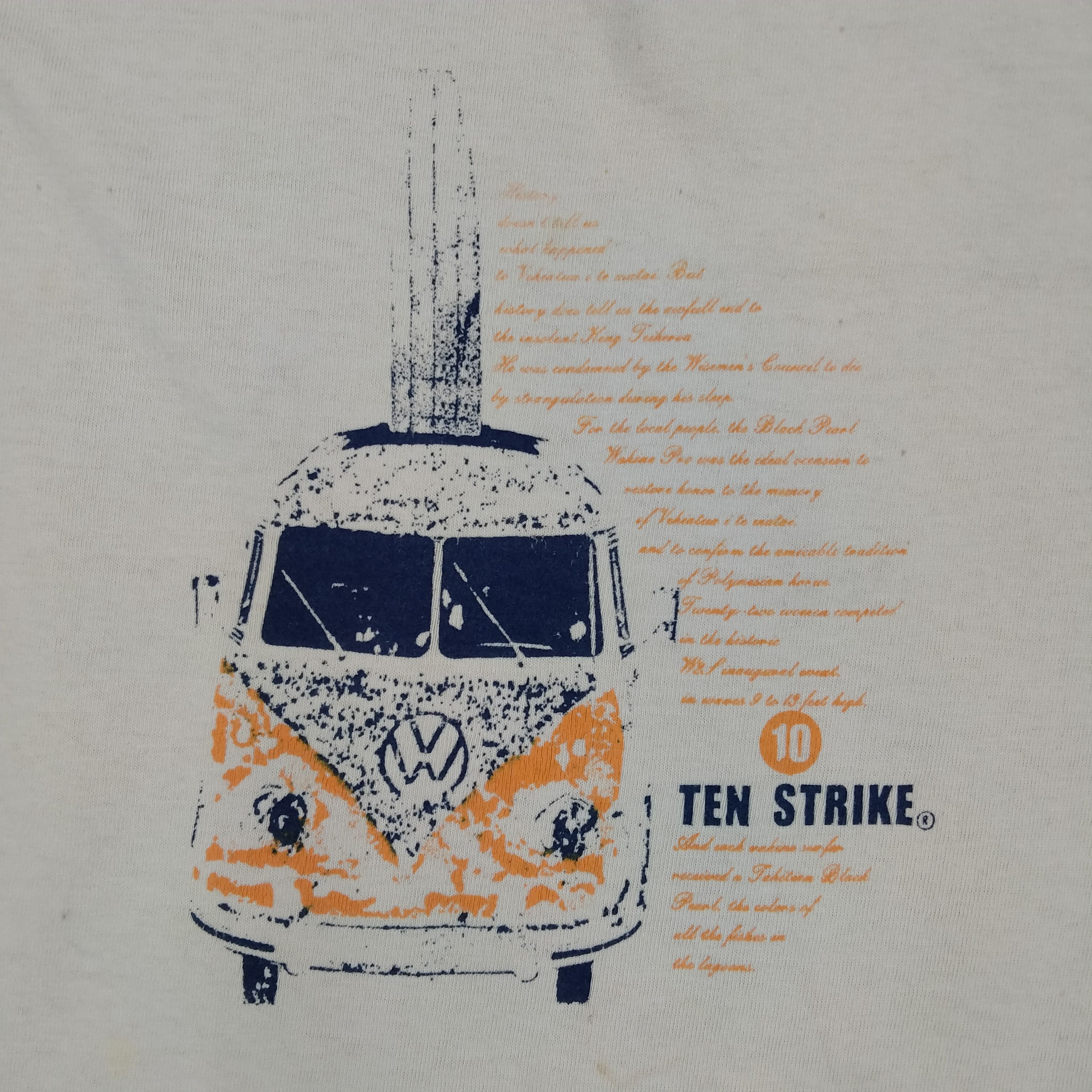 Vintage Vintage Ten Strike Volkswagen Medium Tshirt - G047 Size US M / EU 48-50 / 2 - 5 Thumbnail