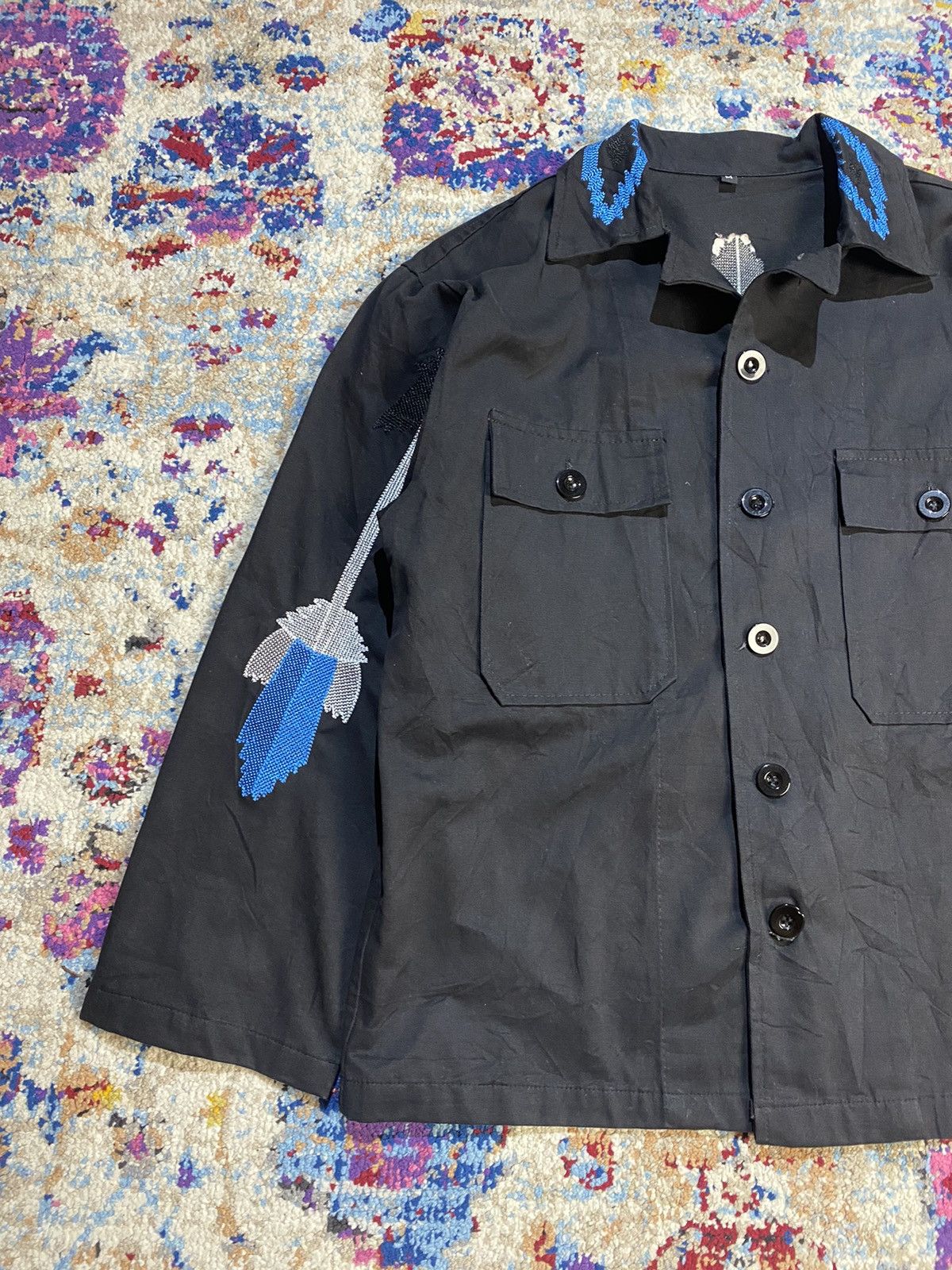 Japanese Brand × Vintage VINTAGE CHAIN STITCH EMBROIDERED WESTERN KAPITAL STYLE Size US M / EU 48-50 / 2 - 4 Thumbnail