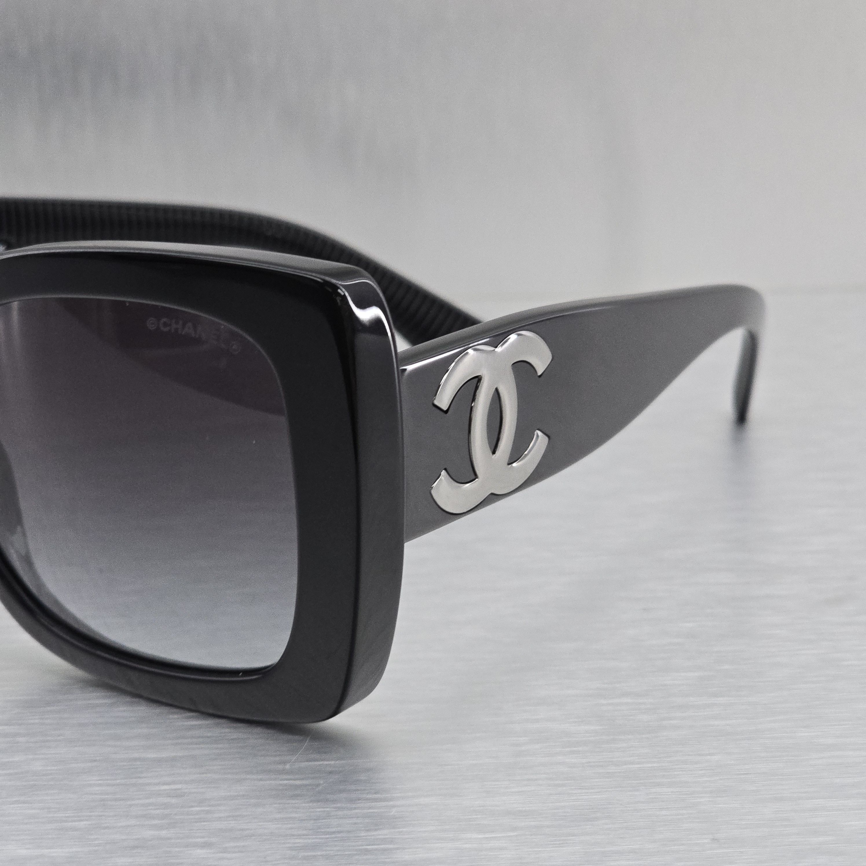 Chanel CHANEL 0CH5494 1047S6 Sunglasses BLACK Size ONE SIZE - 2 Thumbnail