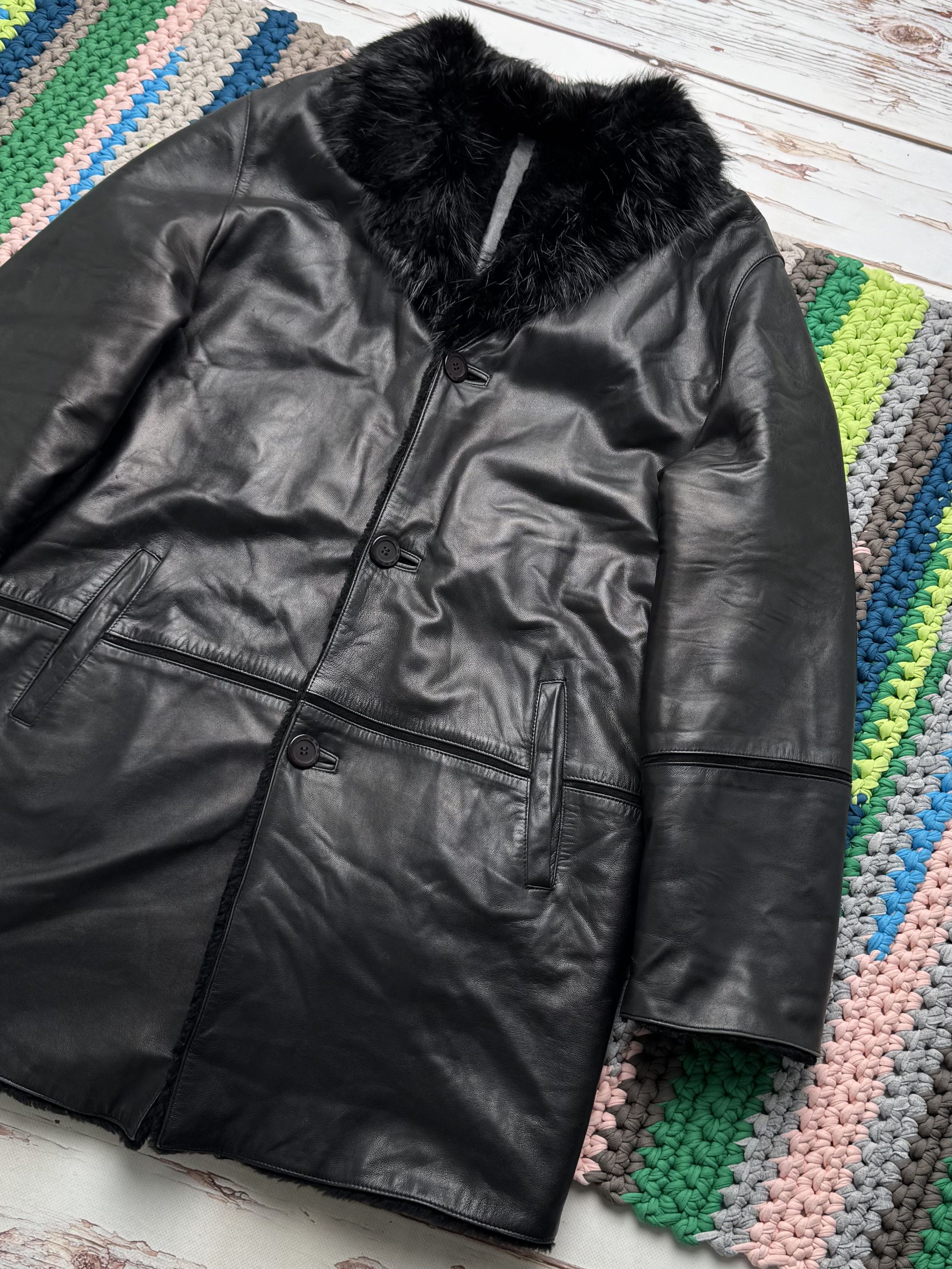 Vintage Vintage Real Sheepskin Coat (D10)(D15) Size US L / EU 52-54 / 3 - 7 Thumbnail