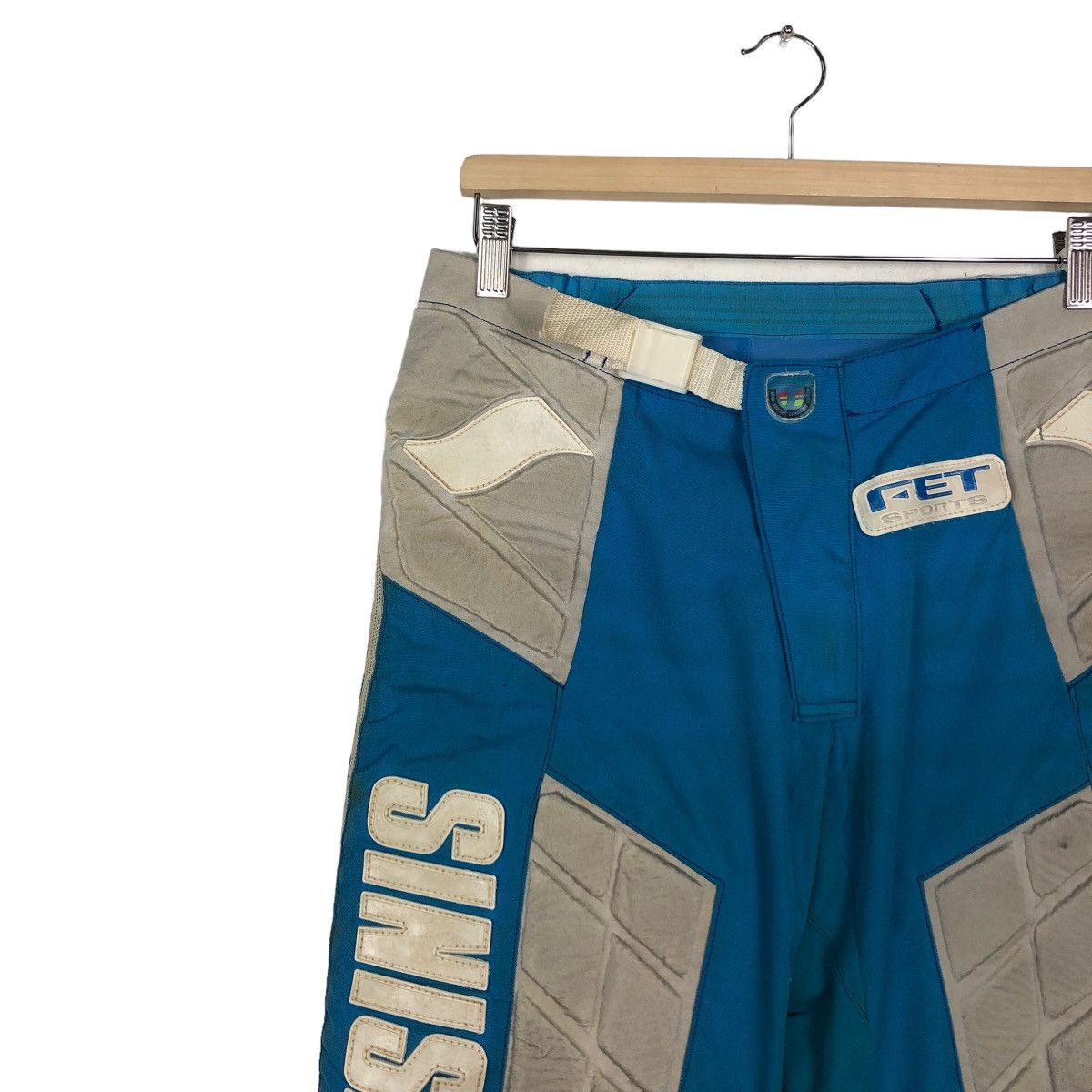 Japanese Brand 🔥90’s Vintage Motor Cross Fet Sports Racing Wear Size US 30 / EU 46 - 6 Thumbnail