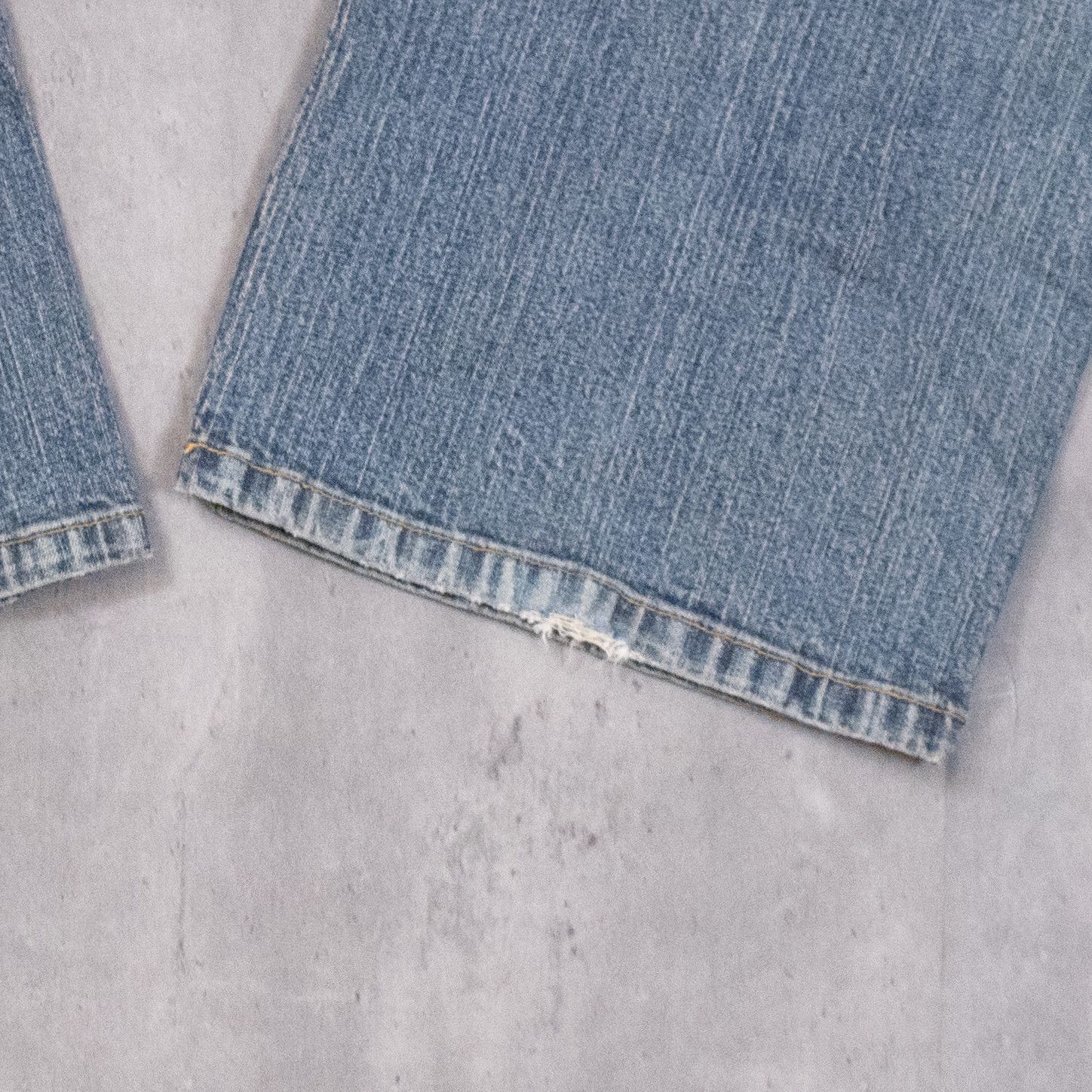 Denver Hayes × Vintage Vintage 1990's Denver Hanes Cargo Baggy Denim Pant's Size US 32 / EU 48 - 15 Thumbnail
