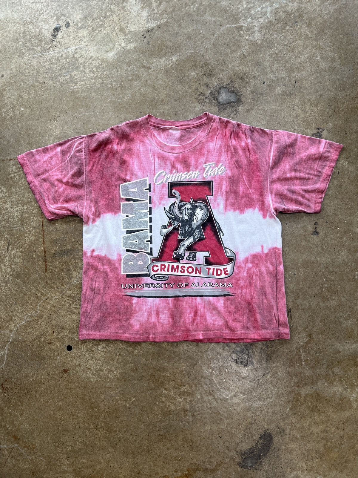NCAA Vintage Alabama Crimson Tide Tie Dye Tee XXXL Size US XXL / EU 58 / 5 - 2 Thumbnail