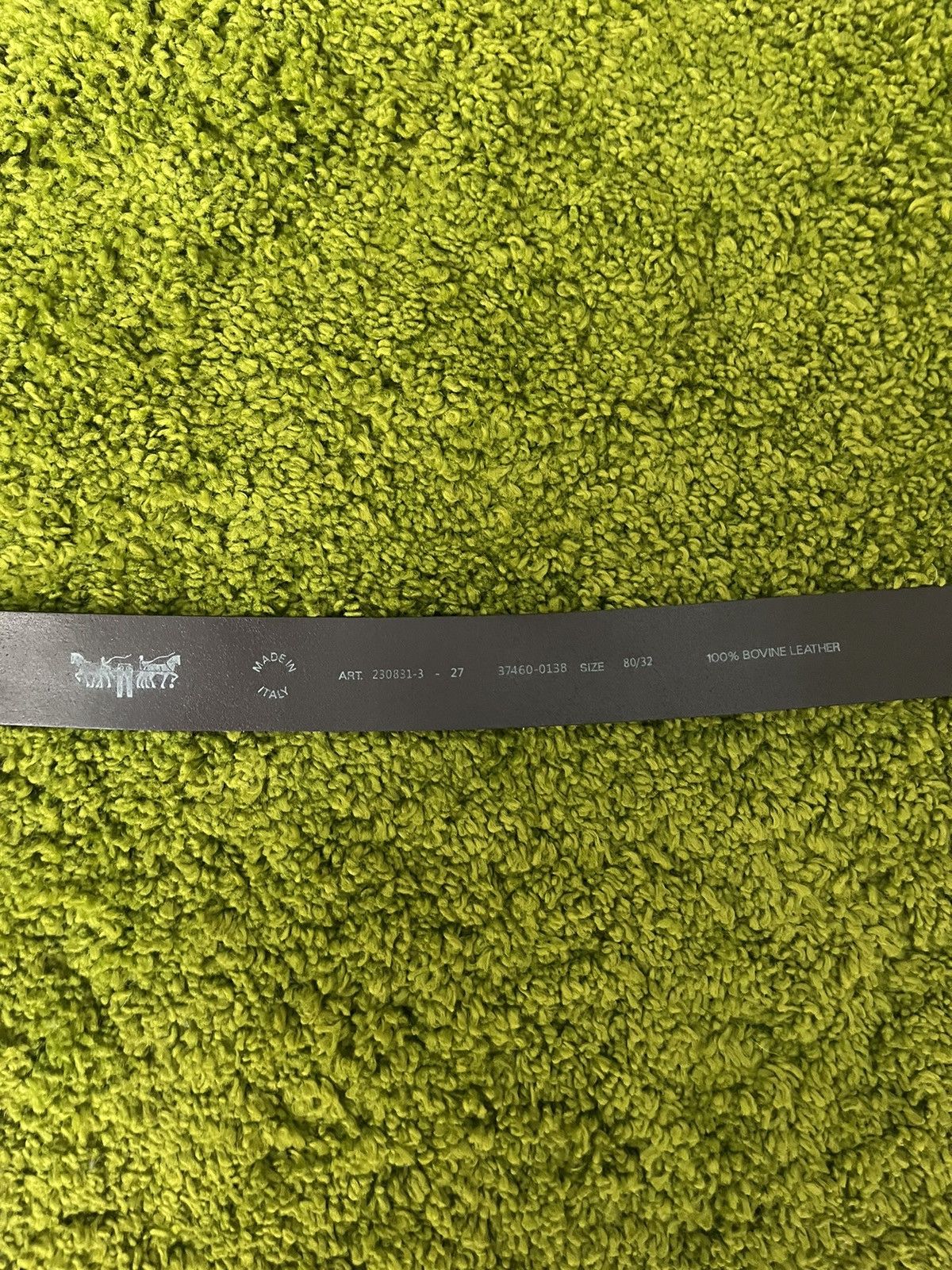 Cowboy Equipment × Genuine Leather × Levi's Levi’s real leather western cowboy style belt Size ONE SIZE - 5 Thumbnail