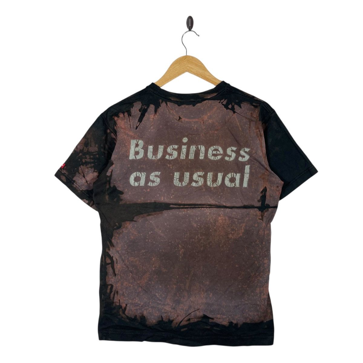Barbara Kruger Barbara Kruger “Business as Usual” Graphic Acid Wash T-Shirt Size US L / EU 52-54 / 3 - 4 Thumbnail