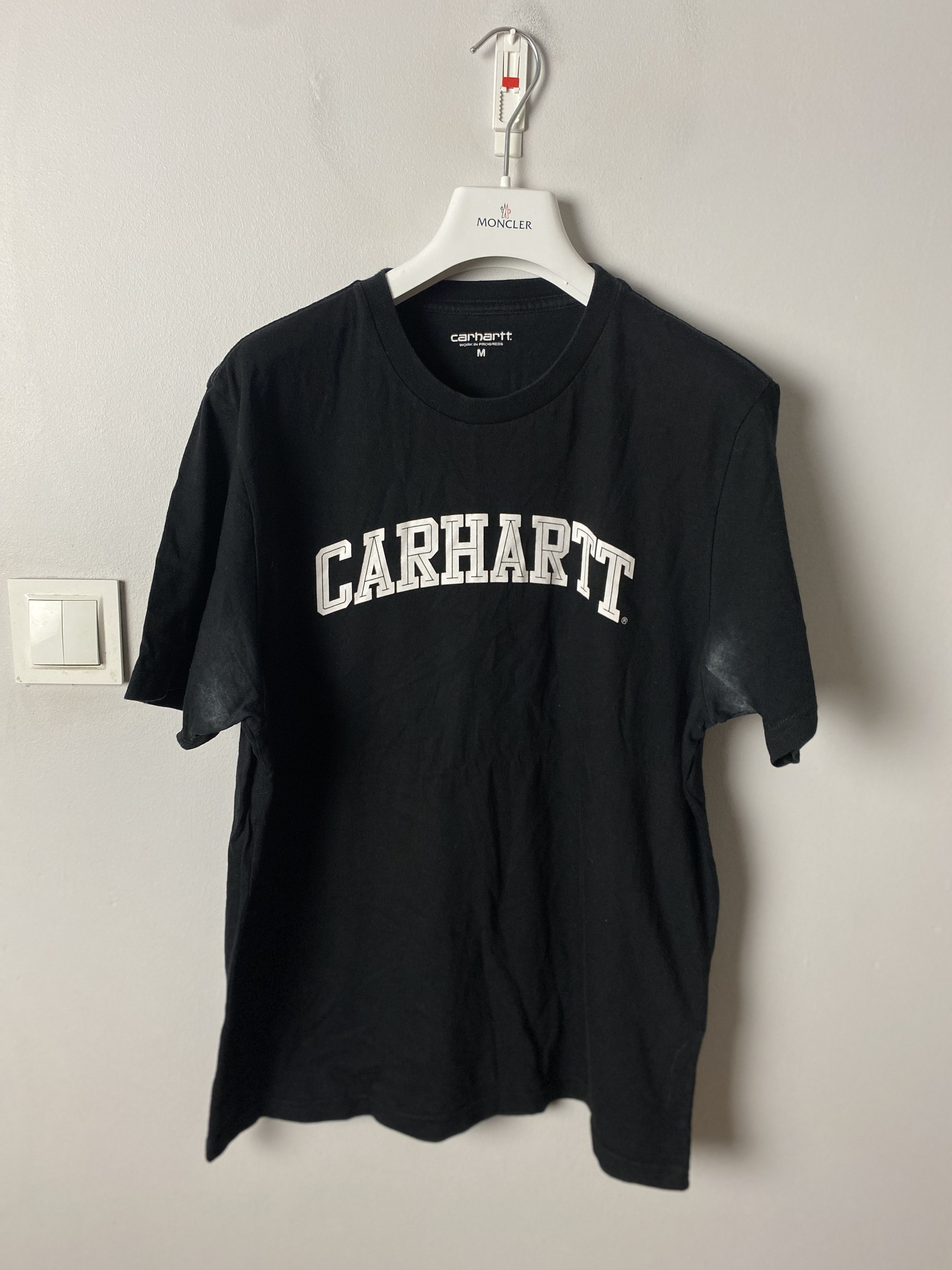 Carhartt Carhartt Yale big logo t-shirt tee skate rap hip hop Size US M / EU 48-50 / 2 - 1 Thumbnail