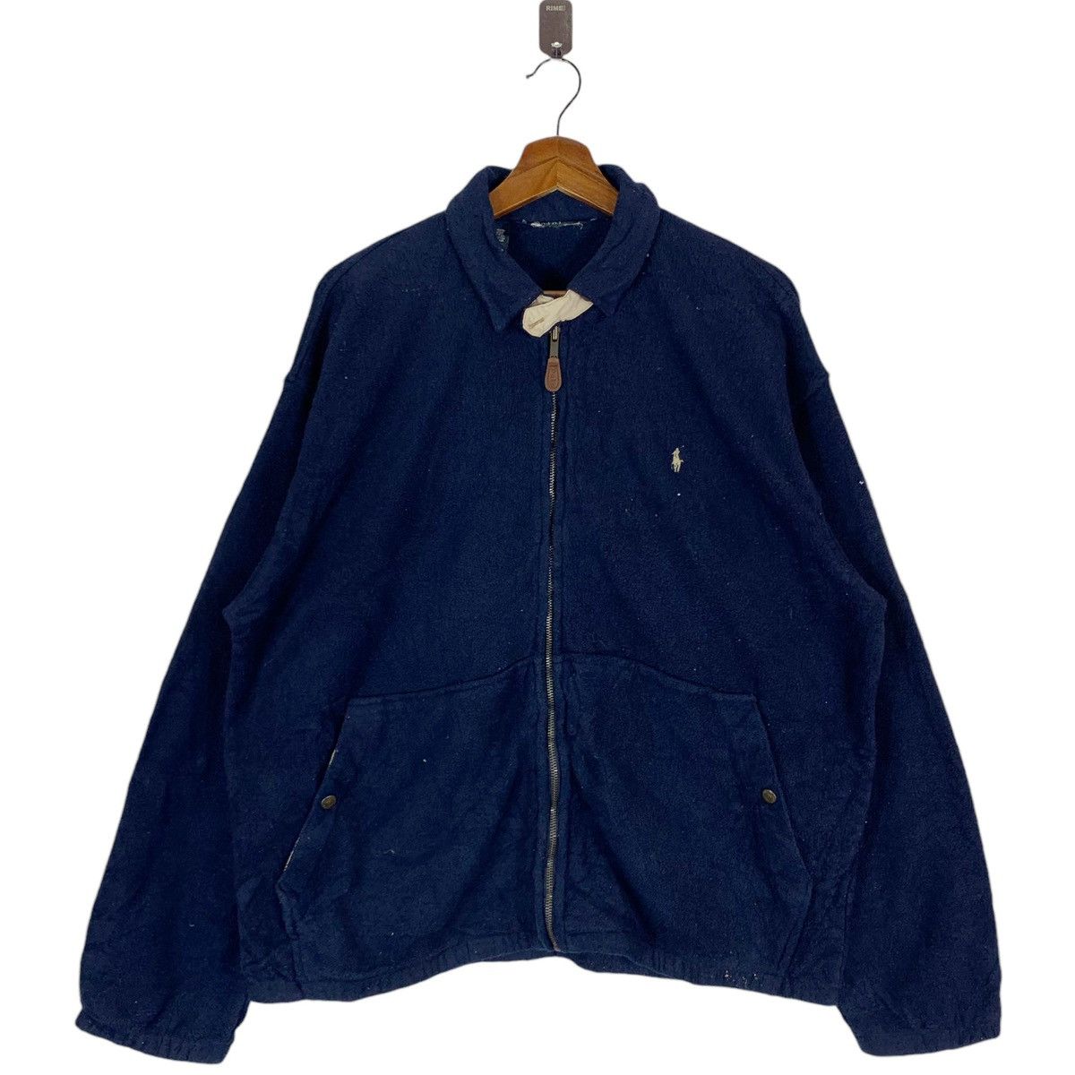 Polo Ralph Lauren × Ralph Lauren 💥💥 VINTAGE POLO RALPH LAUREN FLEECE ZIPPER SWEATER Size US XL / EU 56 / 4 - 1 Thumbnail