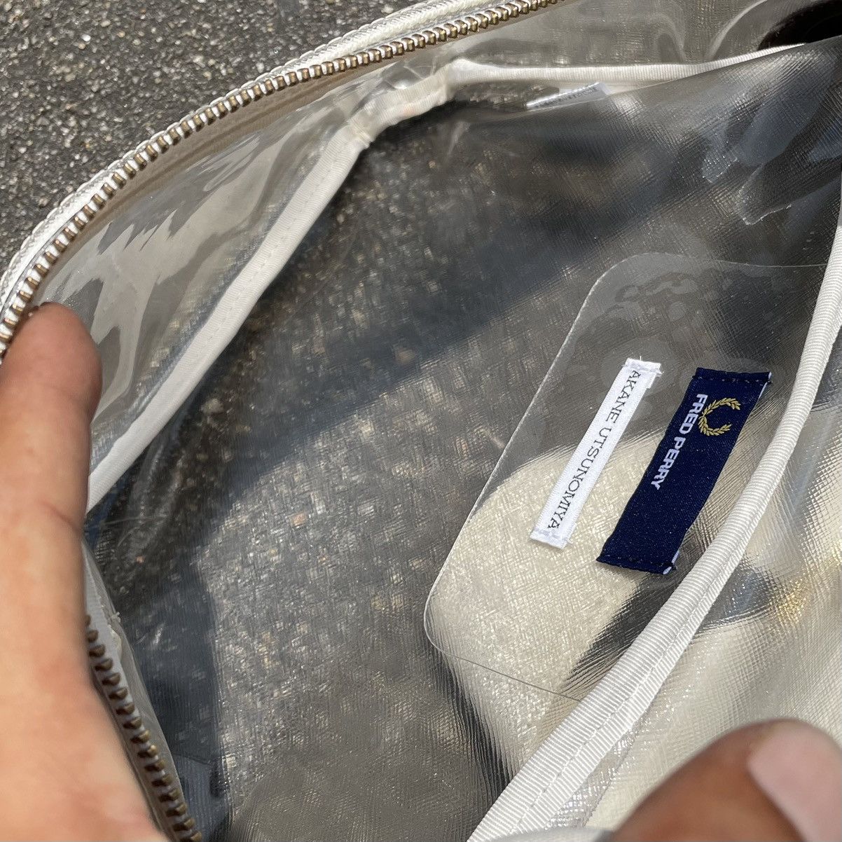 Fred Perry FRED PERRY TRANSPARENT CROSSBODY Size ONE SIZE - 9 Thumbnail