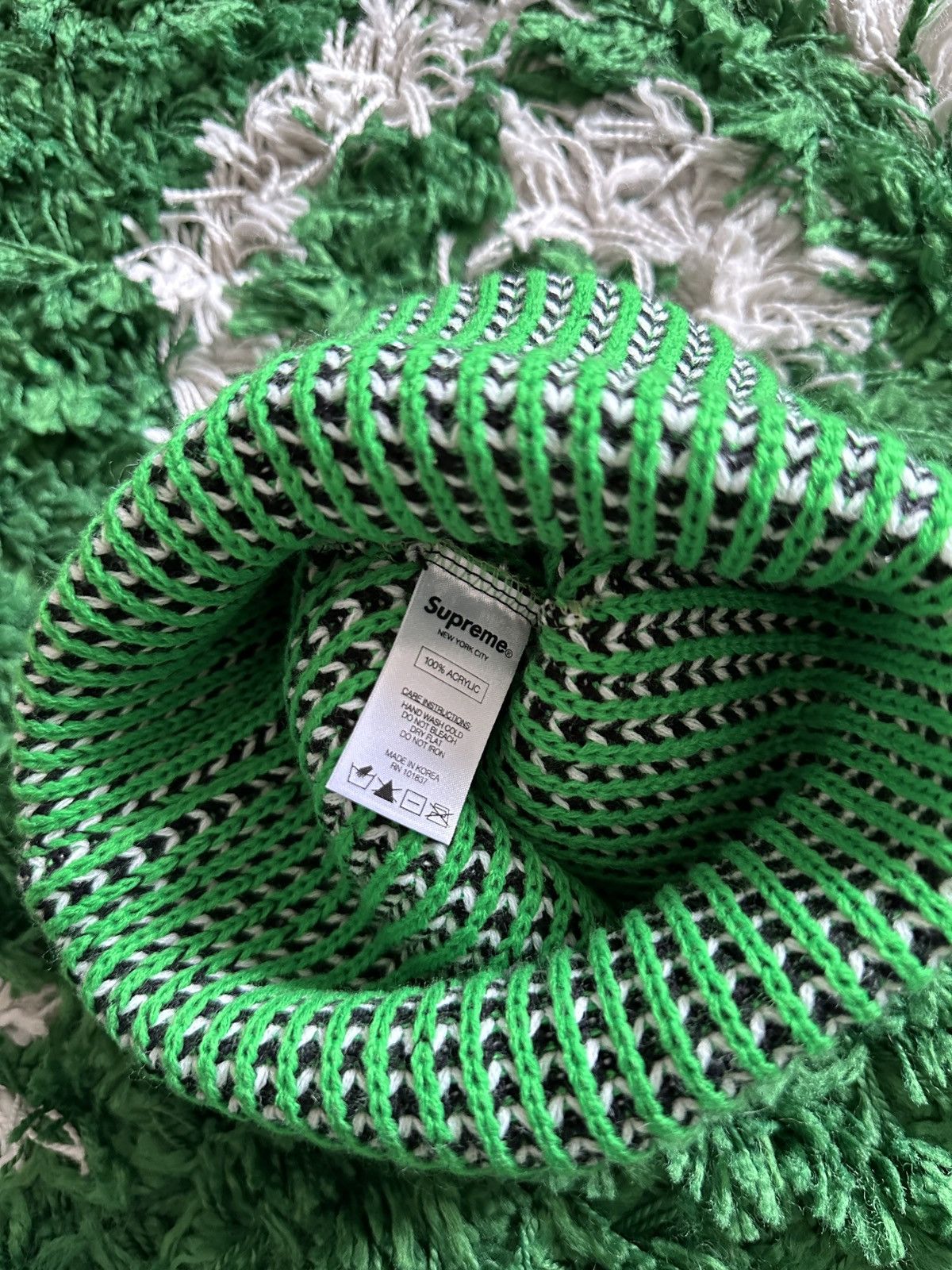 Supreme Supreme Grid Beanie FW15 Size ONE SIZE - 6 Thumbnail