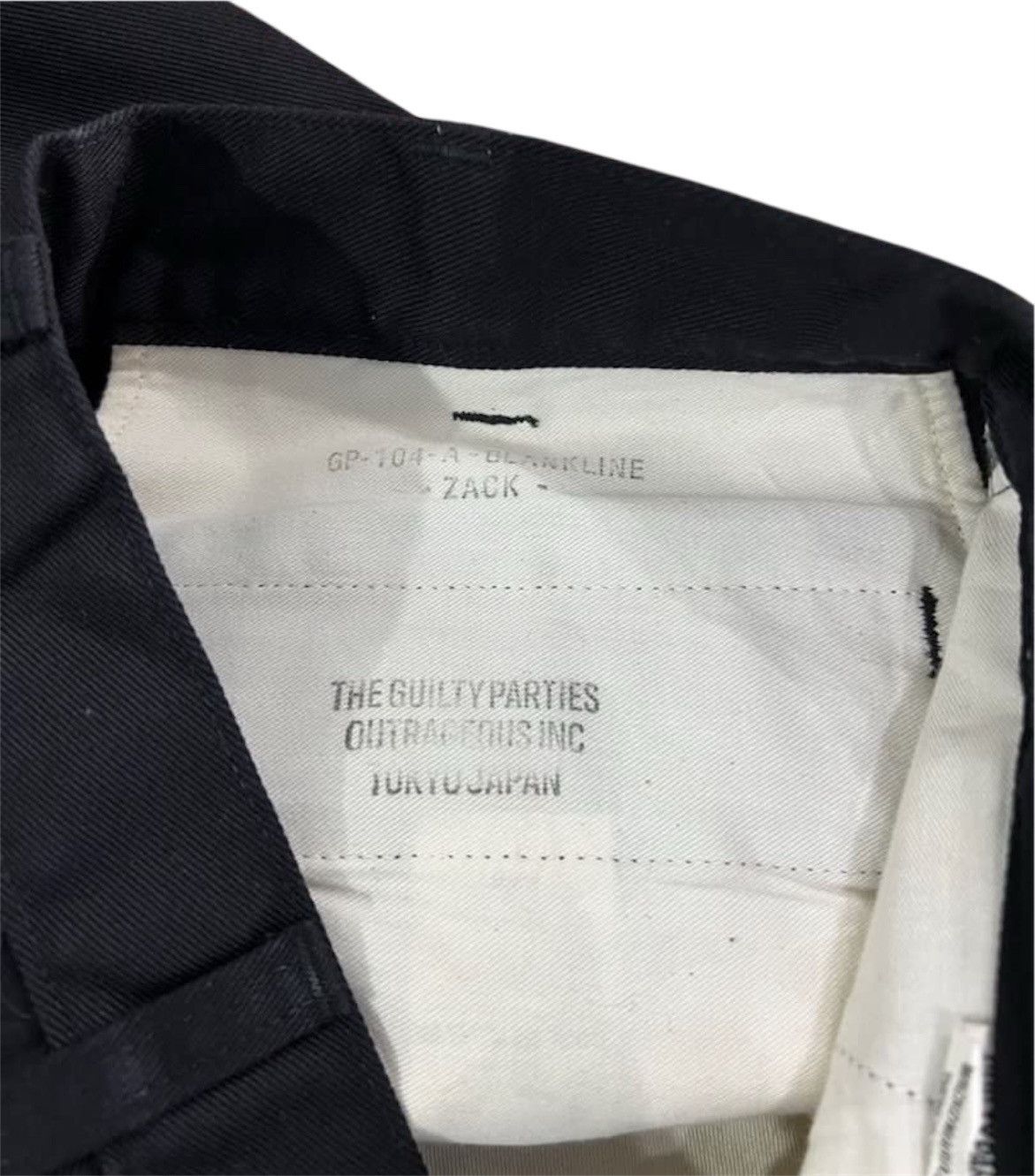 Wacko Maria dark blue Guilty Parties Wacko Maria Pant Size US 33 - 9 Thumbnail