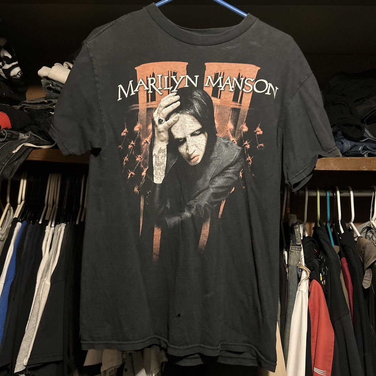 Vintage Vintage Marilyn Manson tee Size US M / EU 48-50 / 2 - 1 Thumbnail