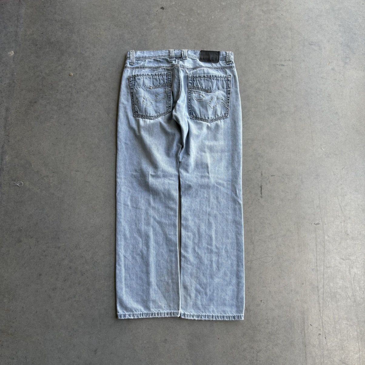 Southpole Vintage Y2K Reward Jeans Baggy Wide Leg Skater Style Wash Size US 32 / EU 48 - 1 Thumbnail