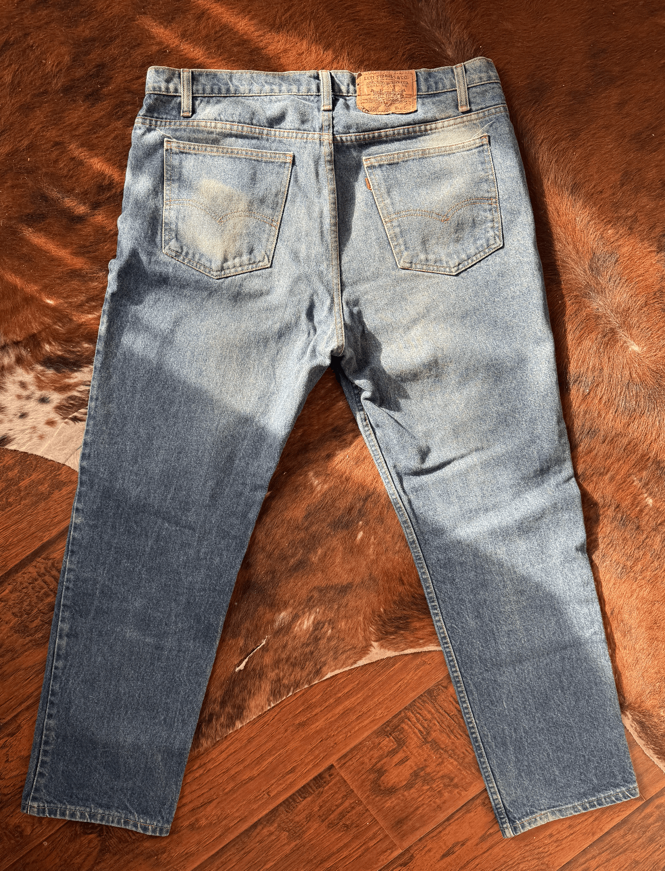 Levi's Vintage Levi's Orange Tab Denim 100% Authentic Size US 38 / EU 54 - 2 Thumbnail
