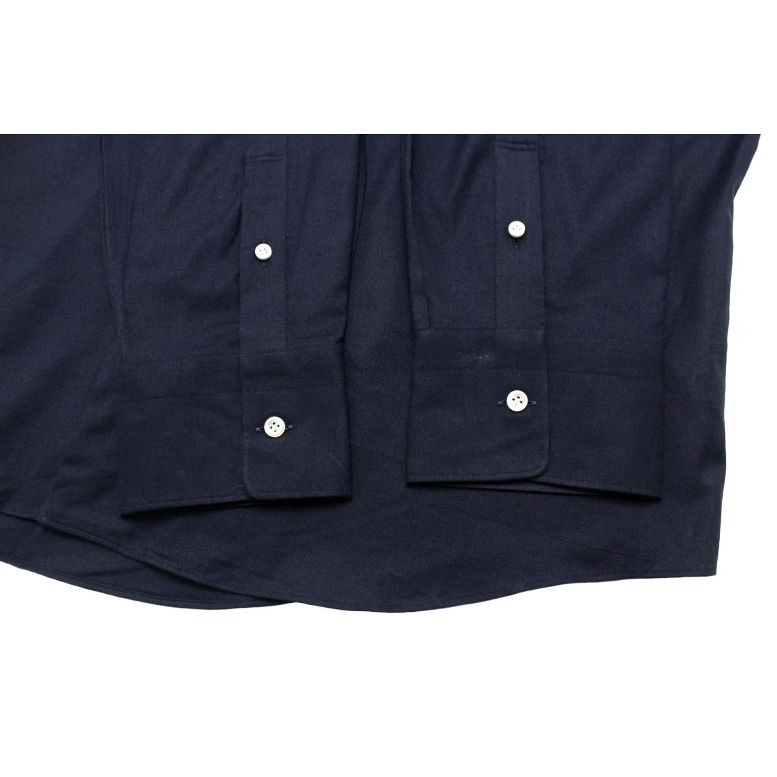 Suitsupply Suitsupply Extra Slim Formal Shirt Men's 3XL Button Down Neck Blue Shirt Size 48R - 5 Thumbnail