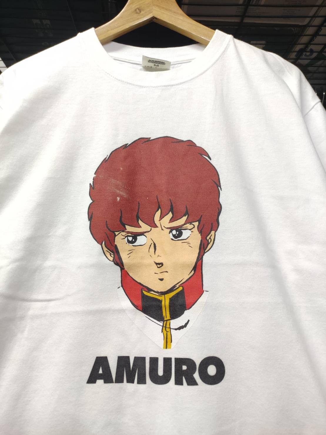 Anime Parco x Mobile Suit Gundam " Amuro " Character Promo T-Shirt Size US L / EU 52-54 / 3 - 1 Thumbnail