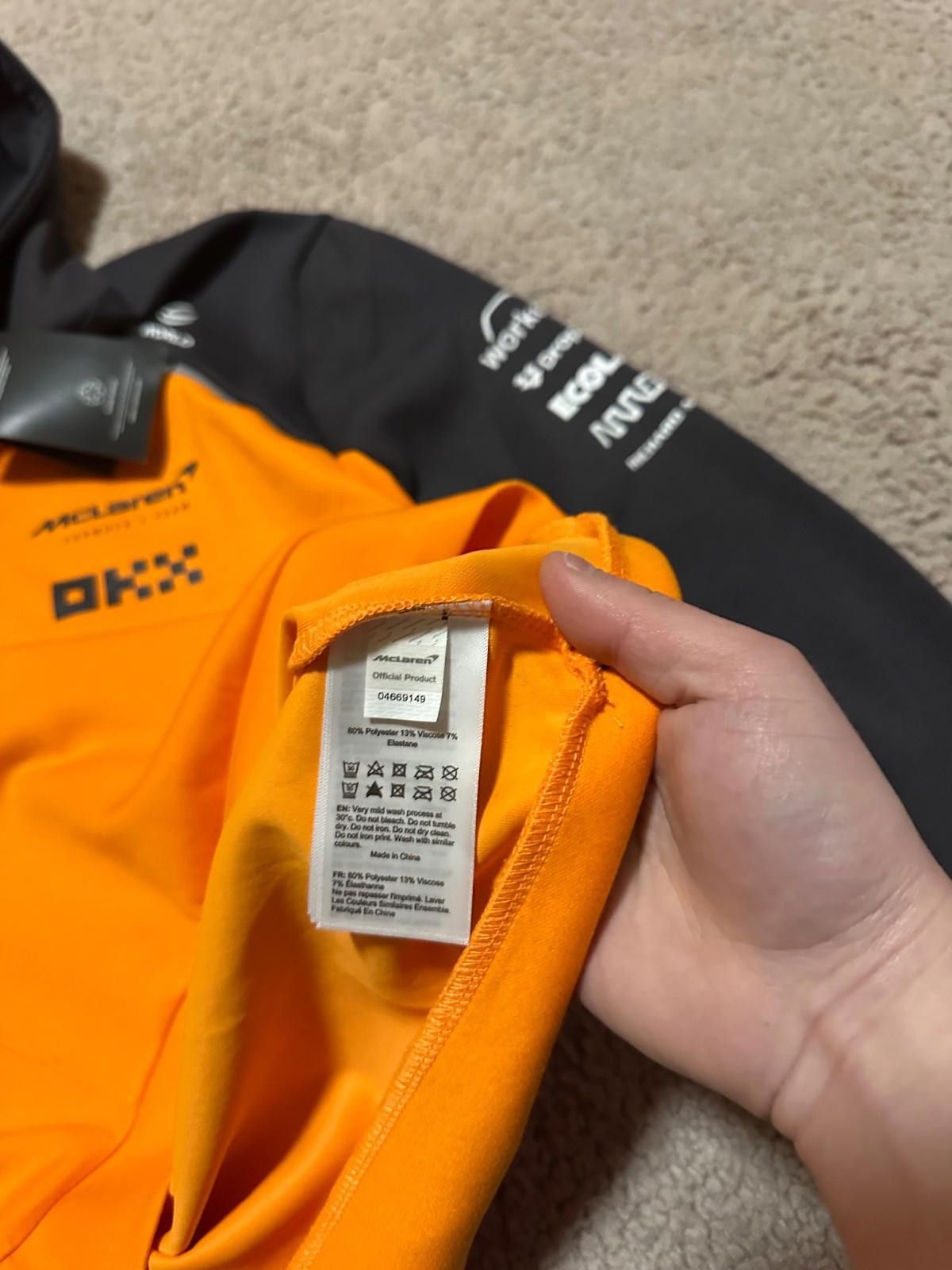 Castore CASTORE 2025 McLaren F1 UK Mens Team Hooded Sweatshirt XL Size US XL / EU 56 / 4 - 8 Thumbnail