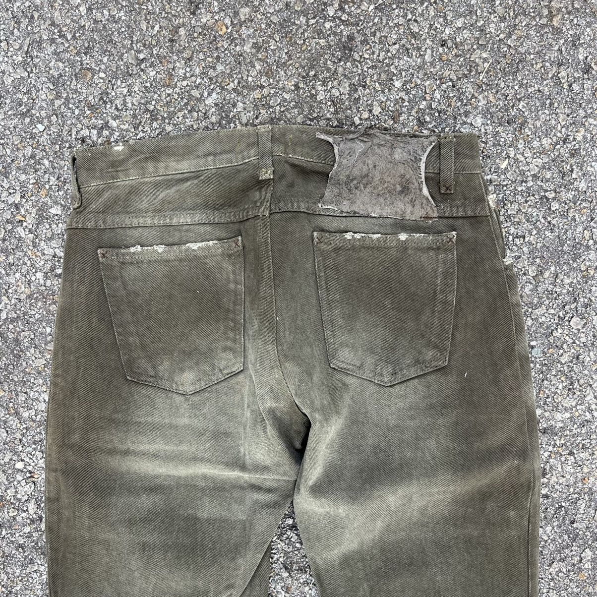 Dolce & Gabbana Vintage Dolce & Gabbana Made In Italy Green Jeans Size US 29 - 13 Thumbnail