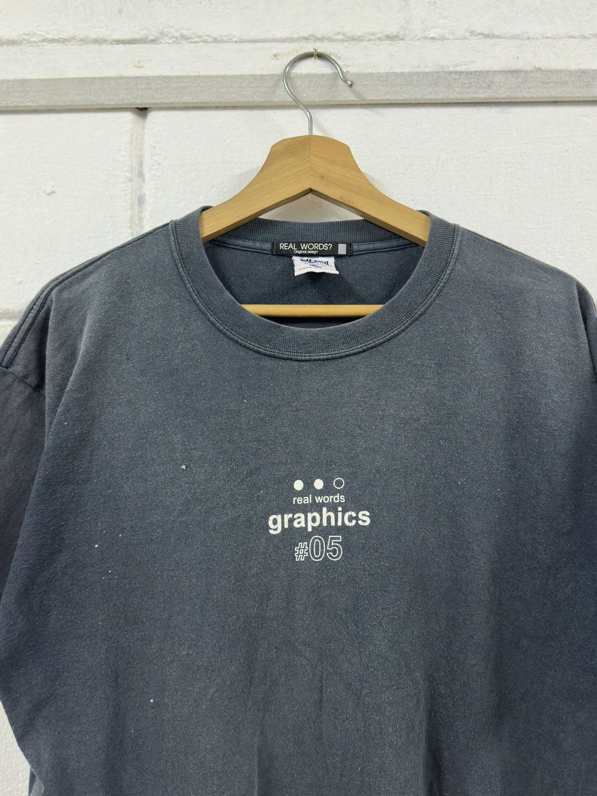 Vintage Vintage Real Words? Graphics #05 T-Shirt Size US M / EU 48-50 / 2 - 4 Thumbnail
