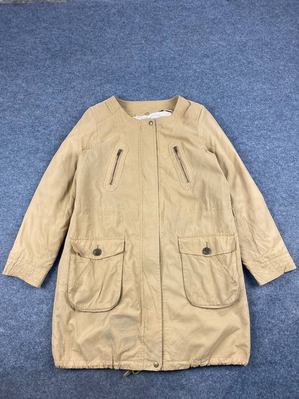 Japanese Brand japanese brand long jacket fleece lining nice design Size US L / EU 52-54 / 3 - 1 Thumbnail