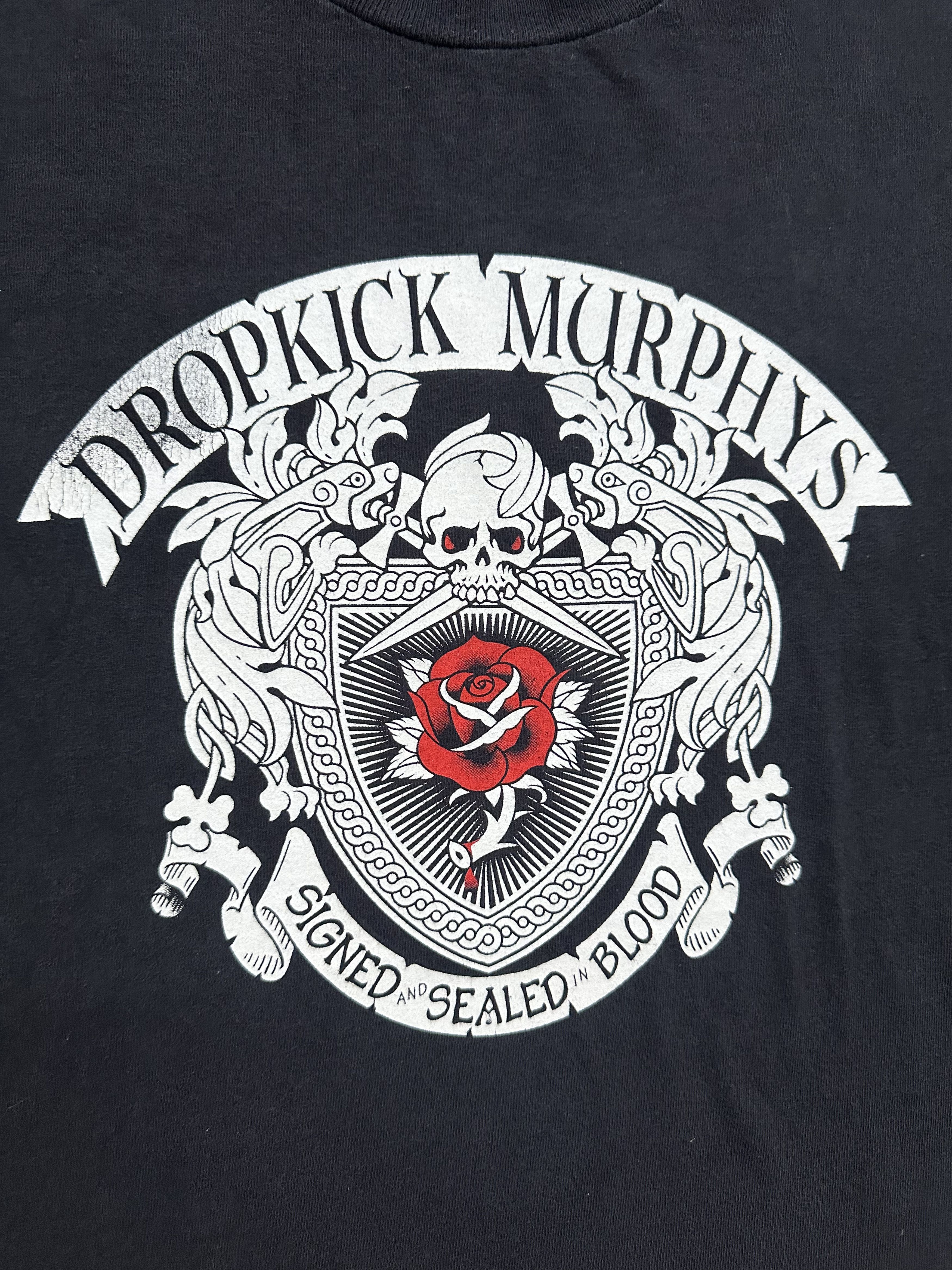 Band Tees Vintage Dropkick Murphys Signed Sealad Blood Size US XL / EU 56 / 4 - 3 Thumbnail