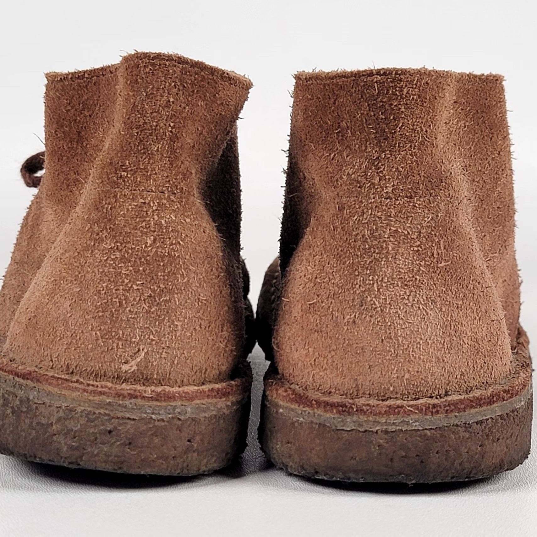 Clarks Clarks Desert Boot Mens 68531-Ginger Hairy Suede Size 7.5 M Brown Size US 8 / EU 41 - 6 Thumbnail