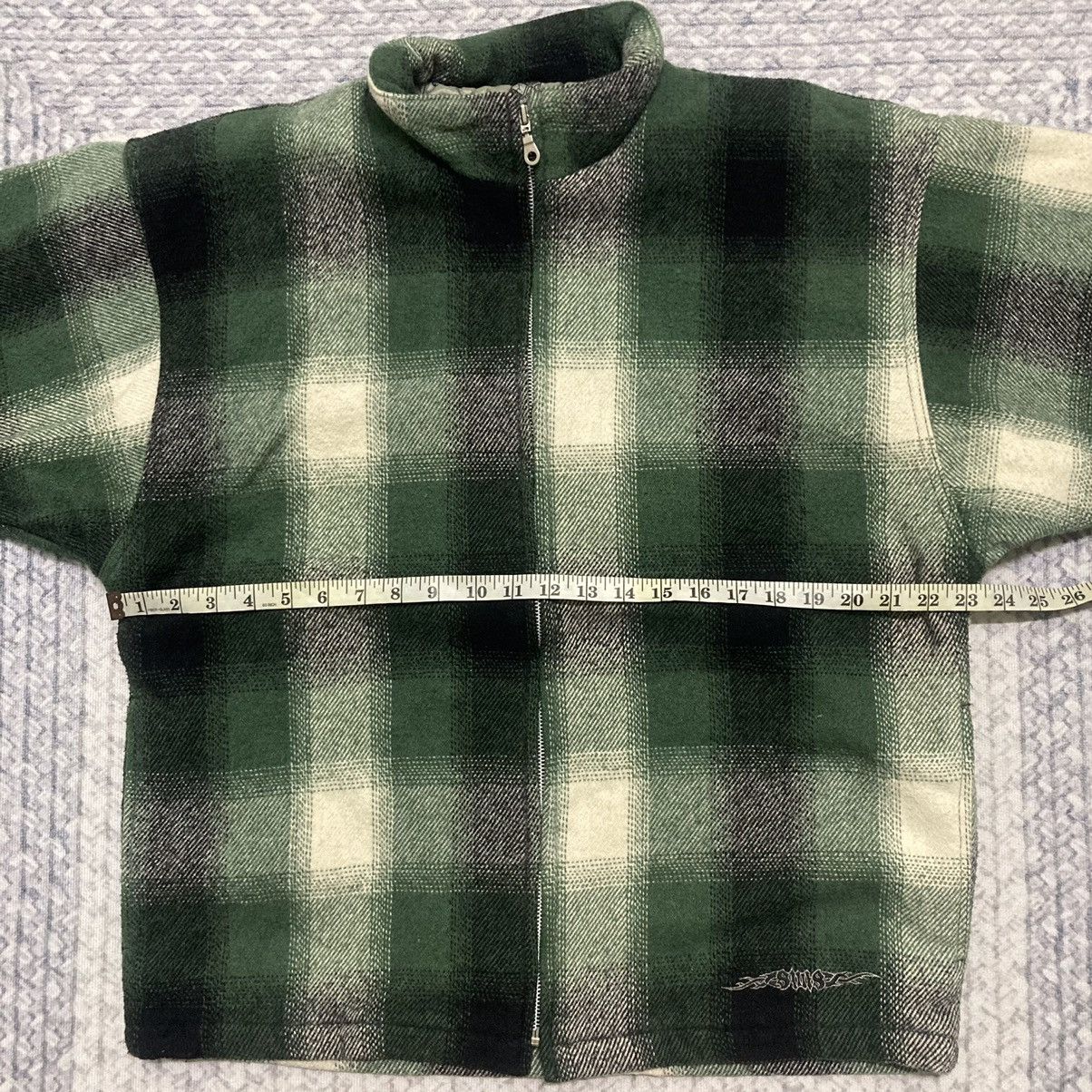 Vintage Vintage Sims Snowboard Checkered Wool Jacket Size US XL / EU 56 / 4 - 7 Thumbnail