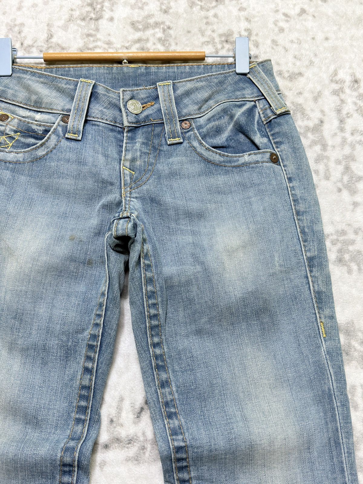 True Religion True Religion Becky Low Rise Bootcut Y2K Women Denim Size US 28 / EU 44 - 5 Thumbnail