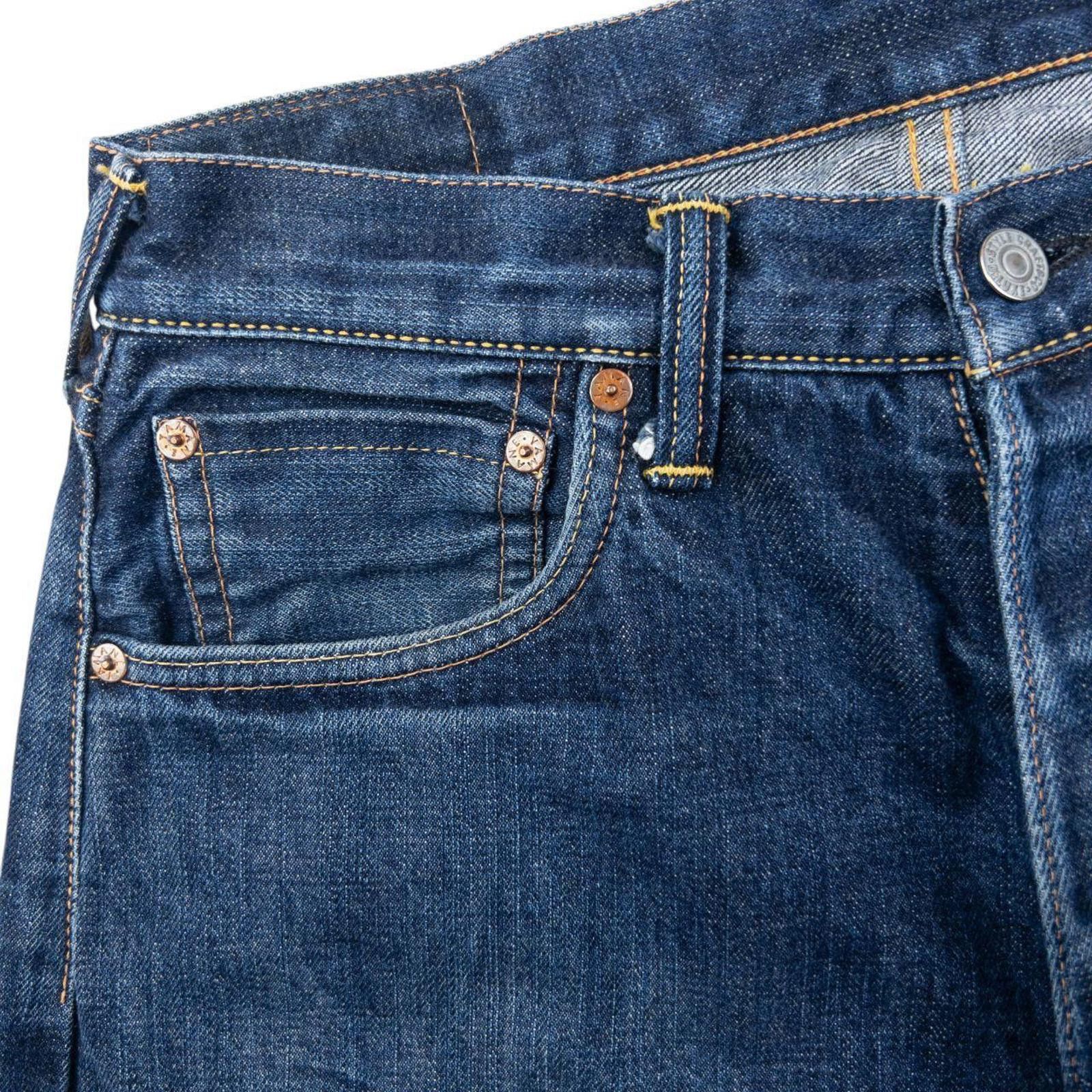 Evisu Vintage 90s Evisu Painted Daicock Japanese Denim Jeans W31 Size US 31 - 5 Thumbnail