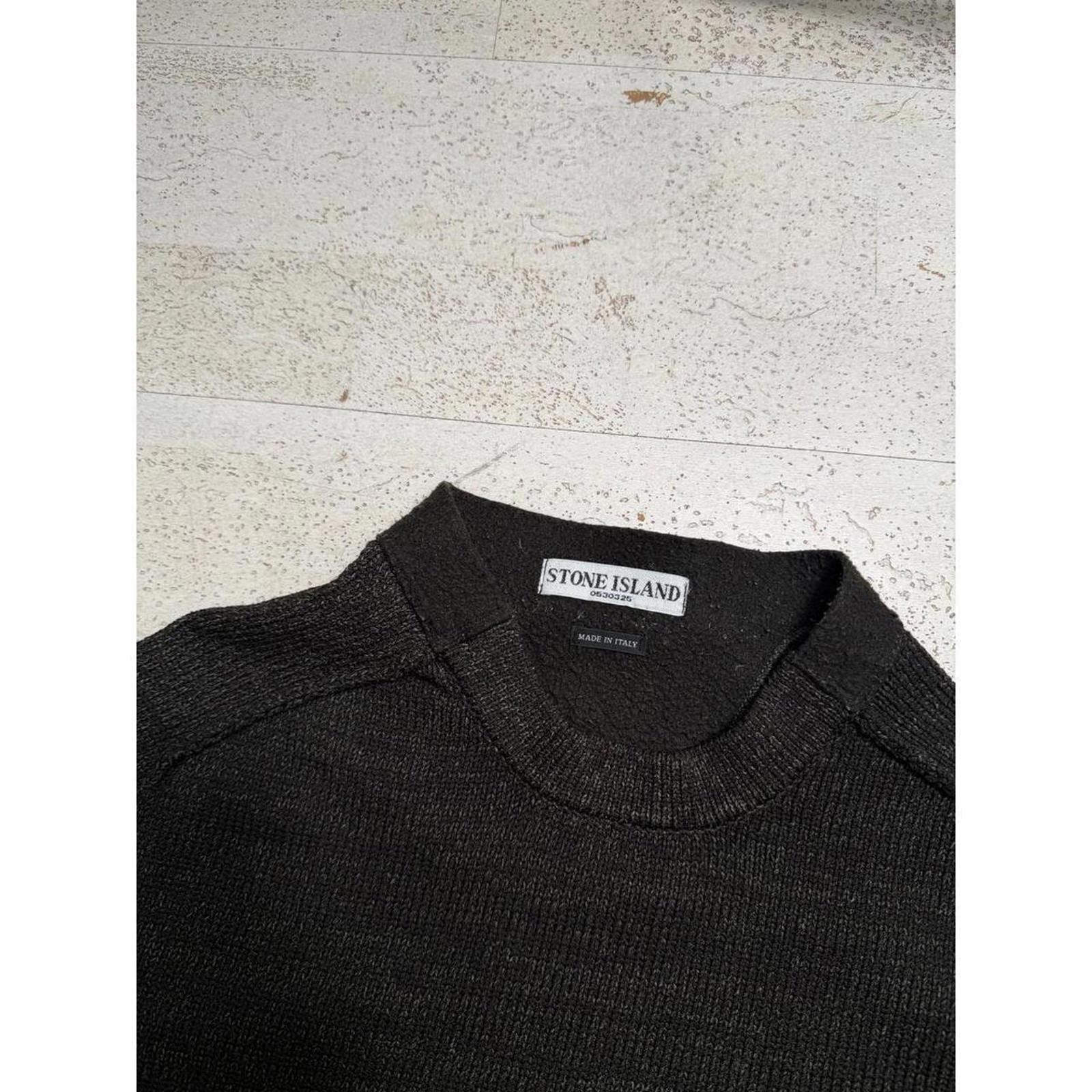Stone Island 00’s Stone Island Knit Jumper (L) Size US L / EU 52-54 / 3 - 3 Thumbnail