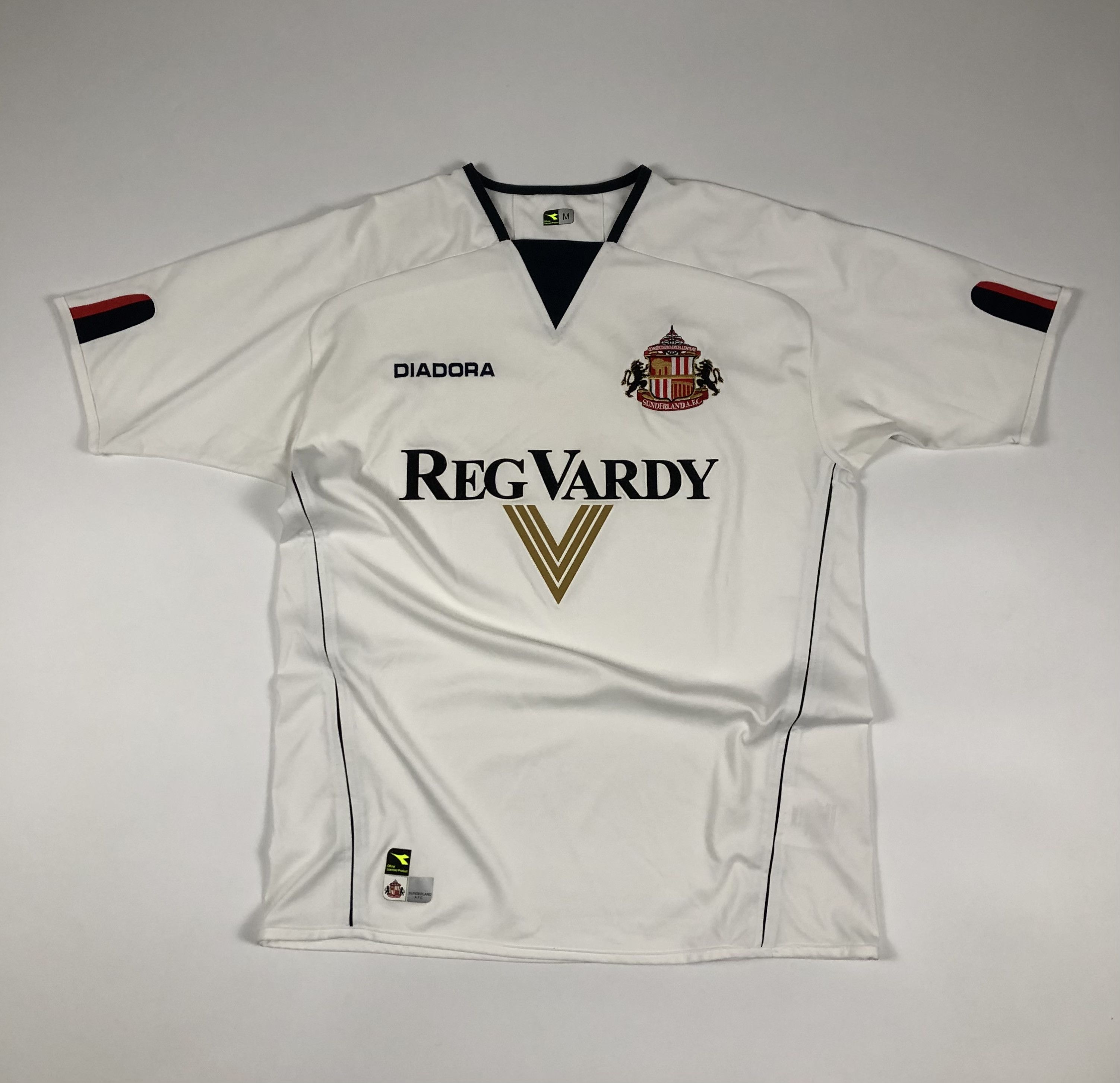 Diadora Diadora Sunderland 2004-2005 Away Soccer Jersey Size US M / EU 48-50 / 2 - 1 Thumbnail