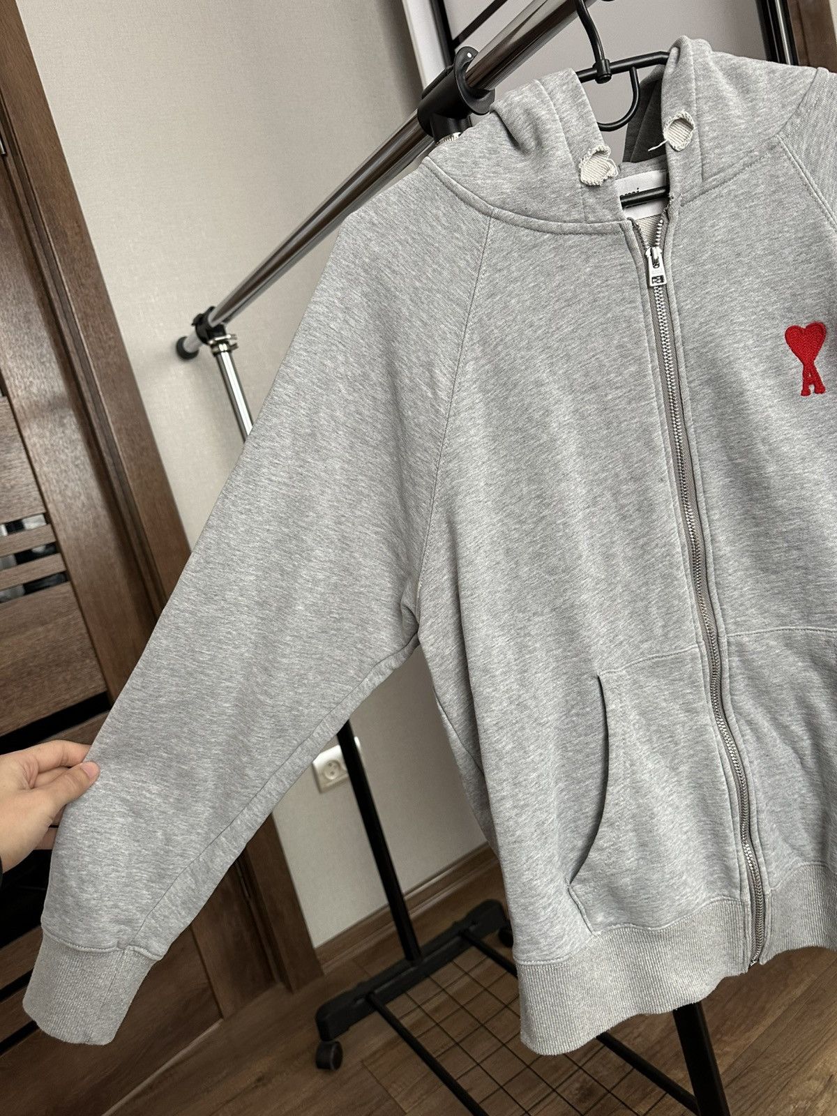 AMI AMI Paris Zip Hoodie Pullover Size US M / EU 48-50 / 2 - 7 Thumbnail