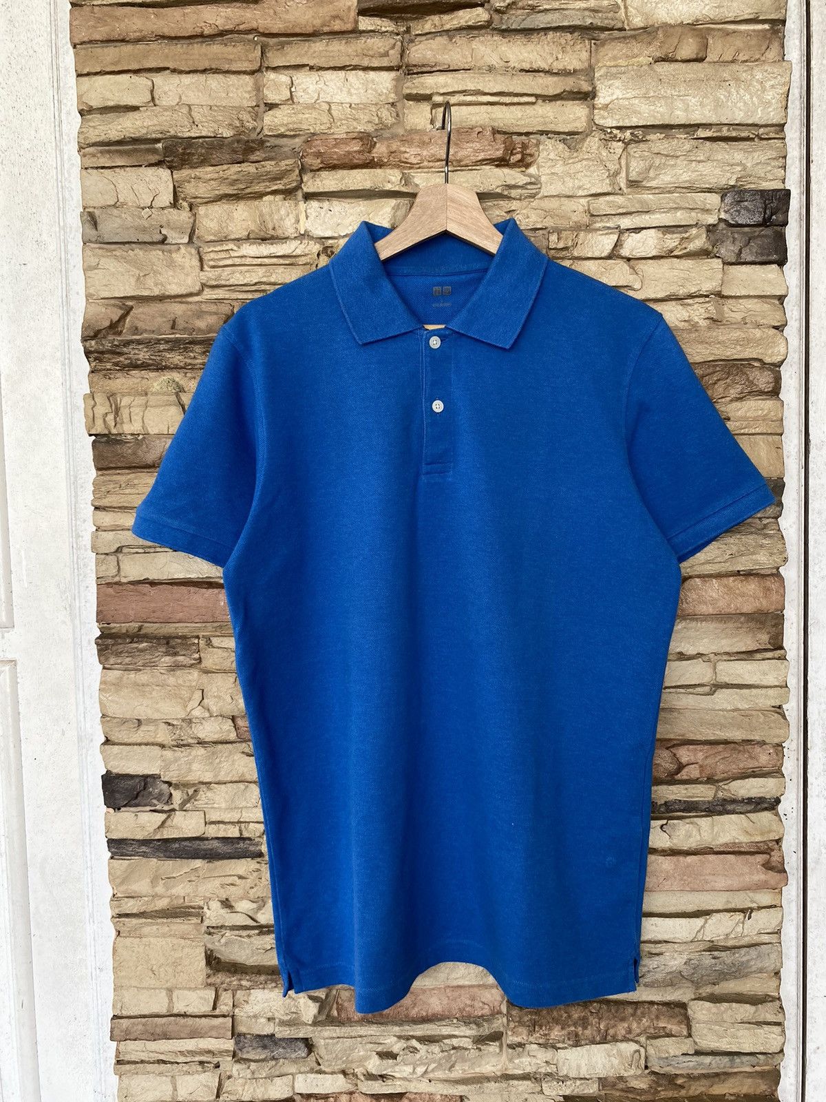 Uniqlo Uniqlo Polo Shirt Blue Size US M / EU 48-50 / 2 - 2 Thumbnail