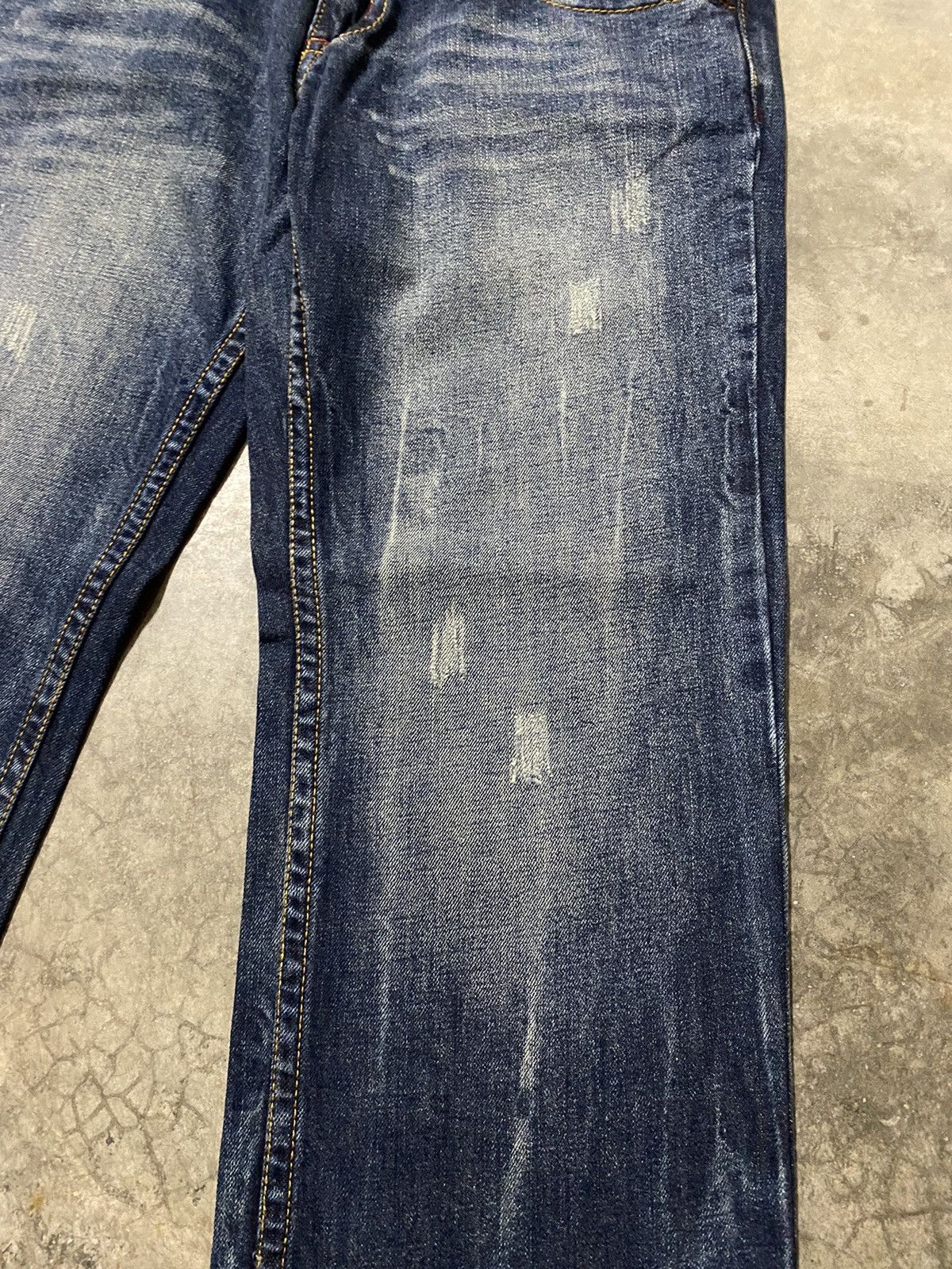 Hysteric Glamour × If Six Was Nine × Tornado Mart Baggy Jeans Japanese Infinity Embroidery Sukajan Japan Size US 34 / EU 50 - 11 Thumbnail