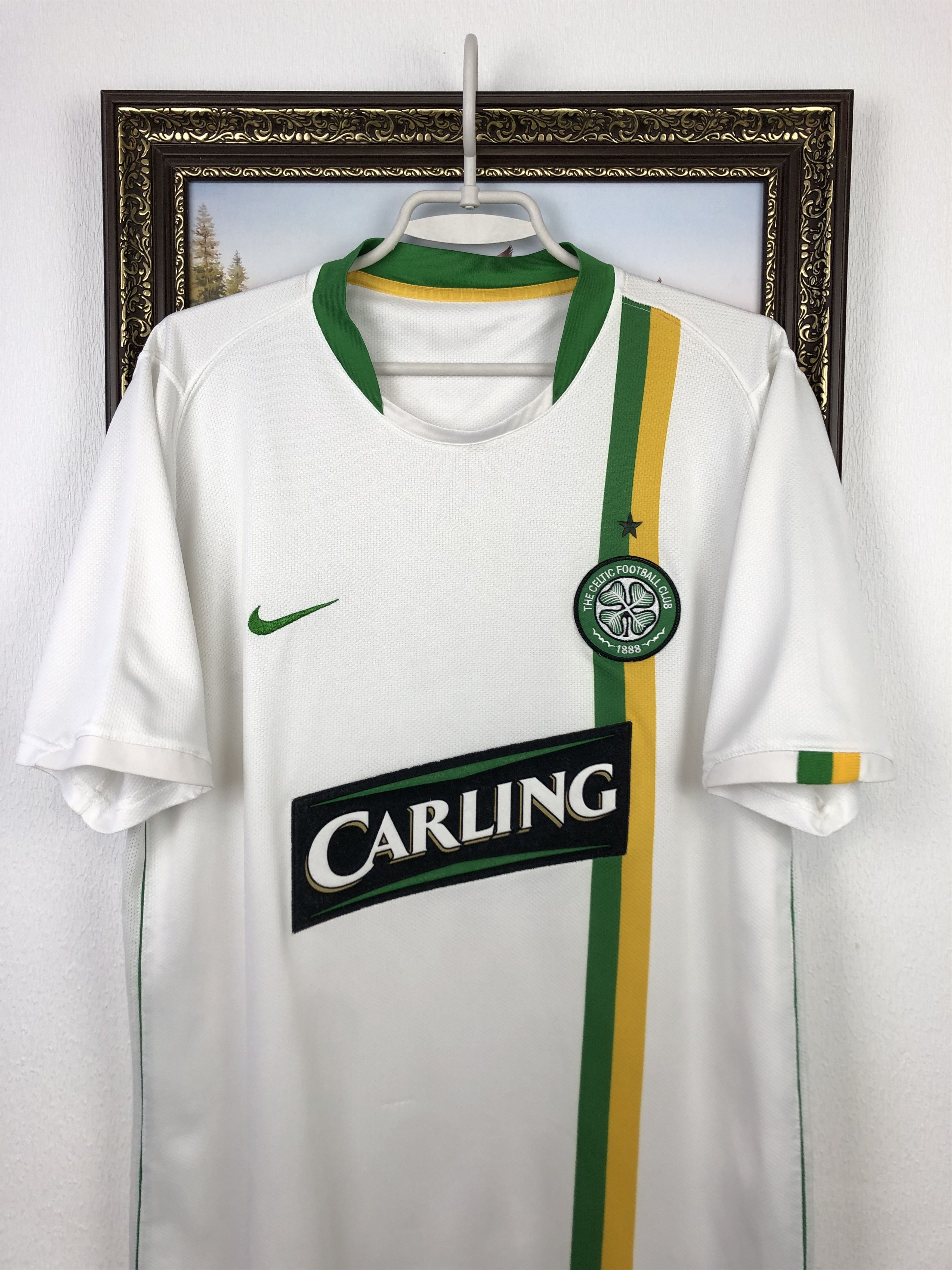 Nike Celtic Cup Shirt football shirt Soccer Nike White Jersey Size US M / EU 48-50 / 2 - 2 Thumbnail