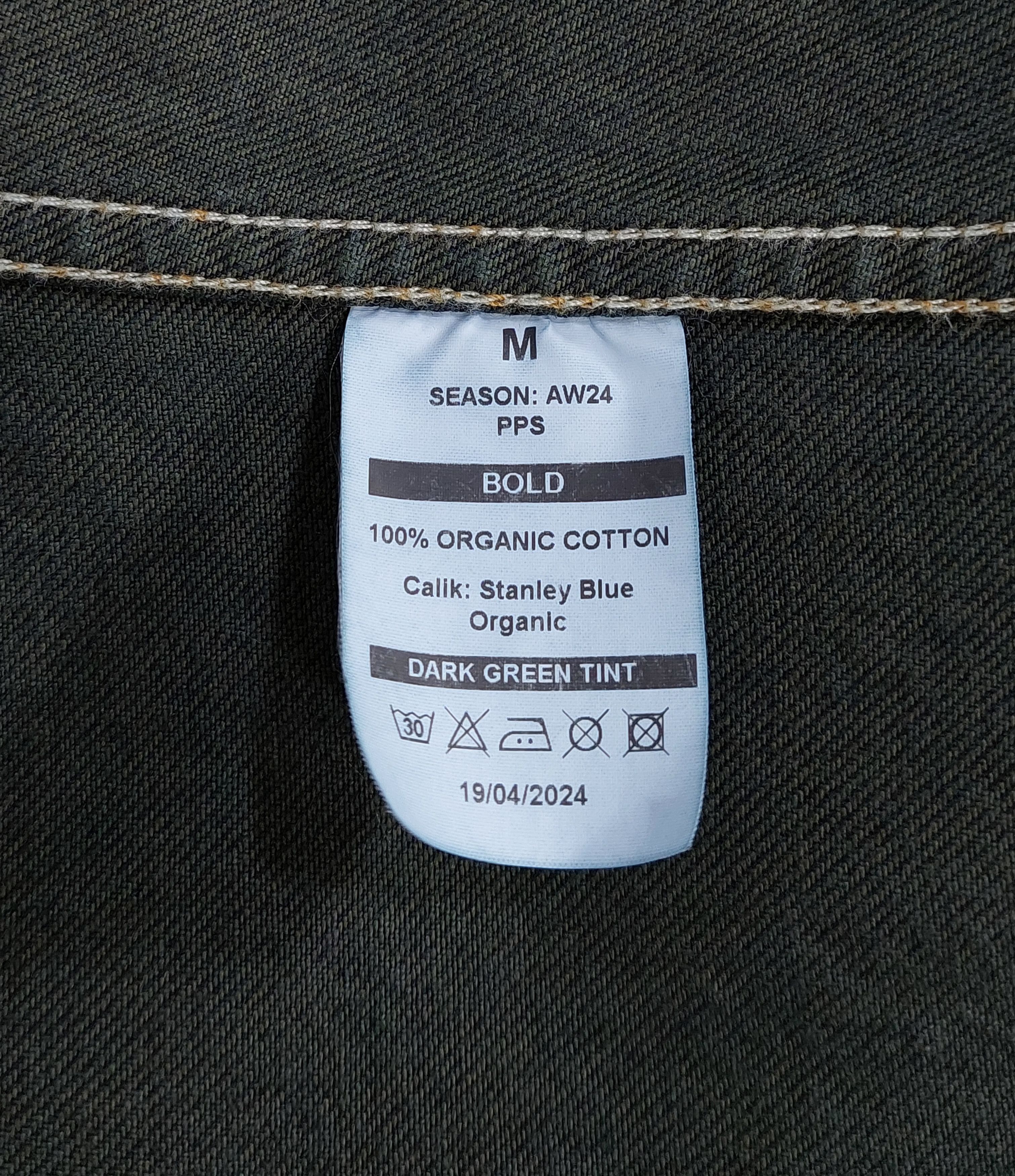 Hope boxy denim jacket - green tint M Size US M / EU 48-50 / 2 - 3 Thumbnail