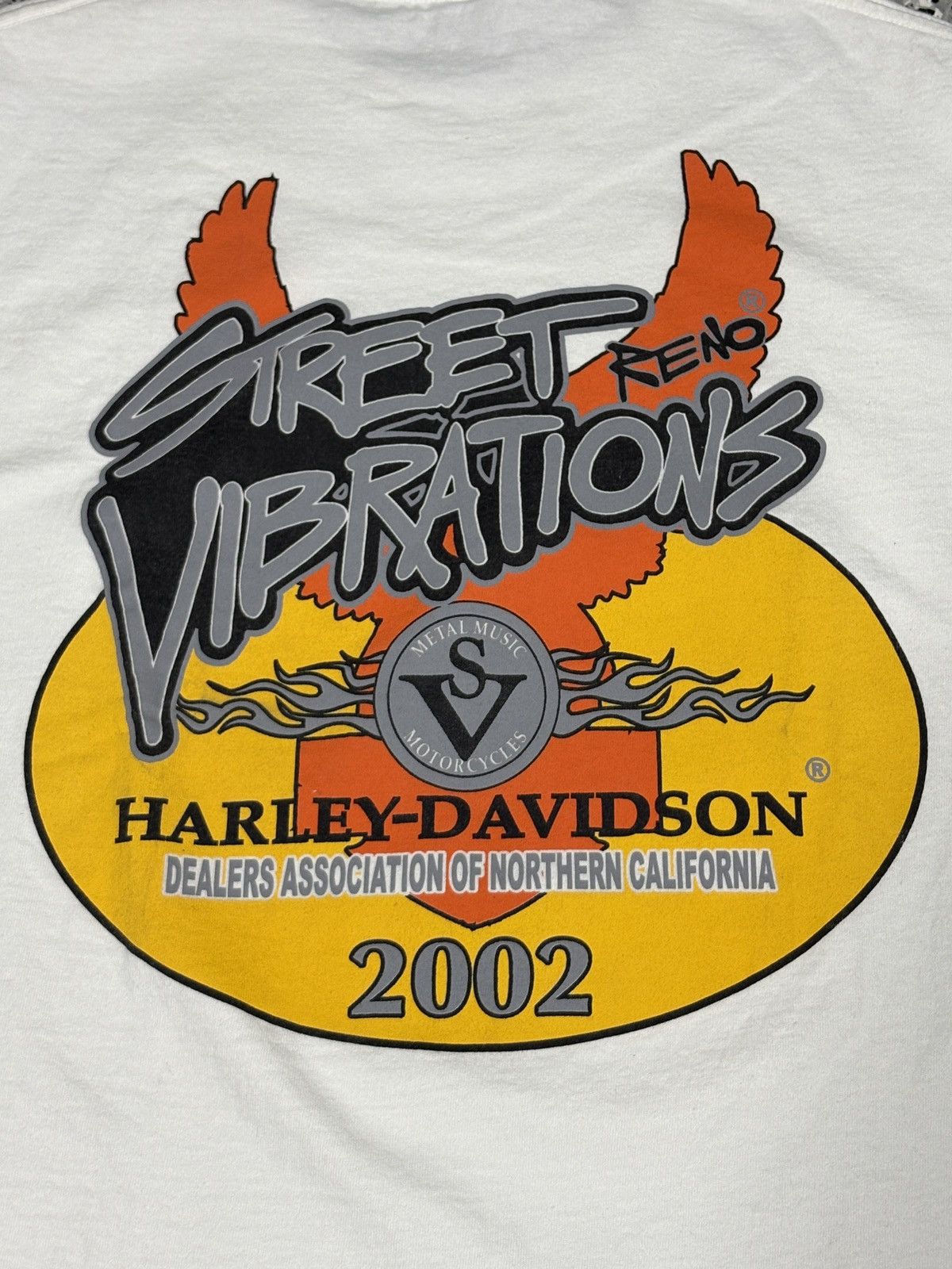 Harley Davidson 2002 Harley Davidson Street Vibrations T-Shirt Size L 0770 Size US L / EU 52-54 / 3 - 4 Thumbnail
