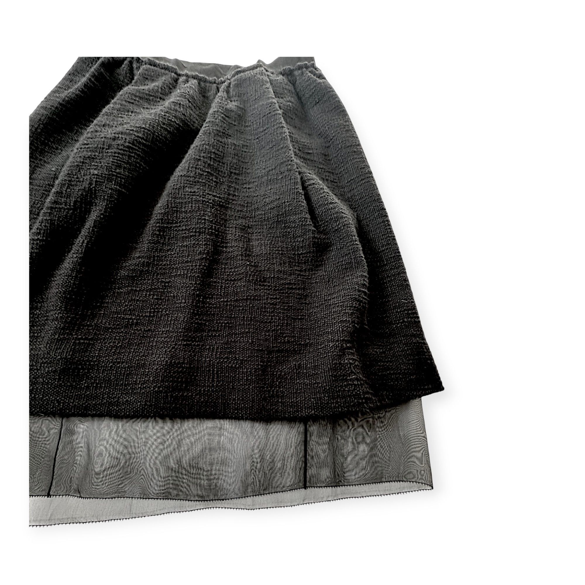 Marc Jacobs NWT MARC JACOBS Collection black skirt with tulle detail, Si Size 30" / US 8 / IT 44 - 11 Thumbnail
