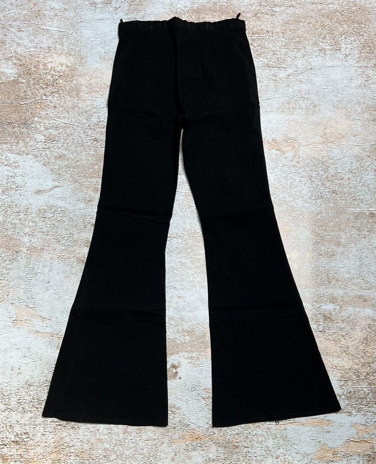 Vintage Vintage Japanese full zippers flare pants Size 26" / US 2 / IT 38 - 4 Thumbnail