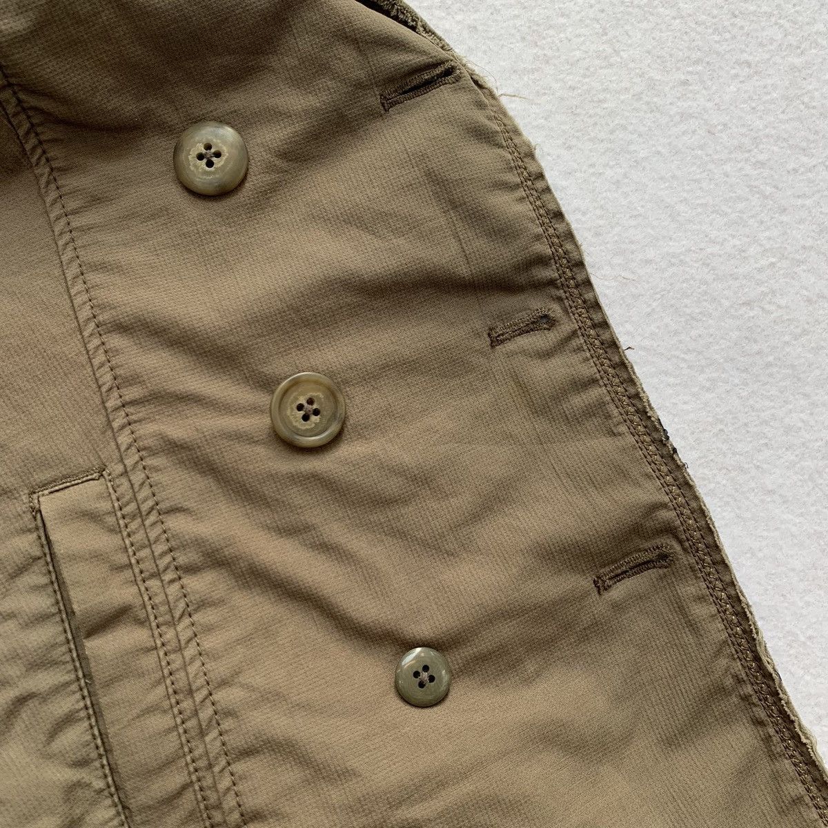 Marithe + Francois Girbaud Marithe Francois Girbaud Deconstructed Military Coat Size M / US 6-8 / IT 42-44 - 8 Thumbnail