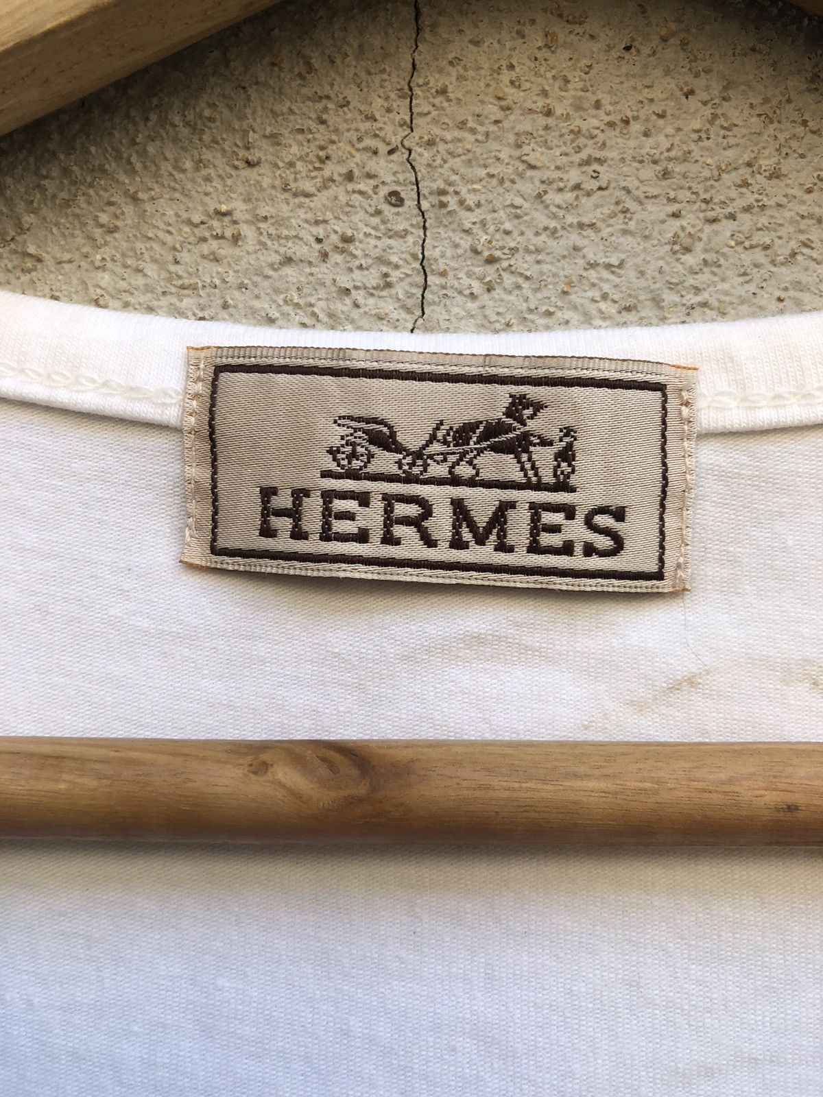 Hermes Hermes Ribbon Tape Tee Size S / US 4 / IT 40 - 3 Thumbnail