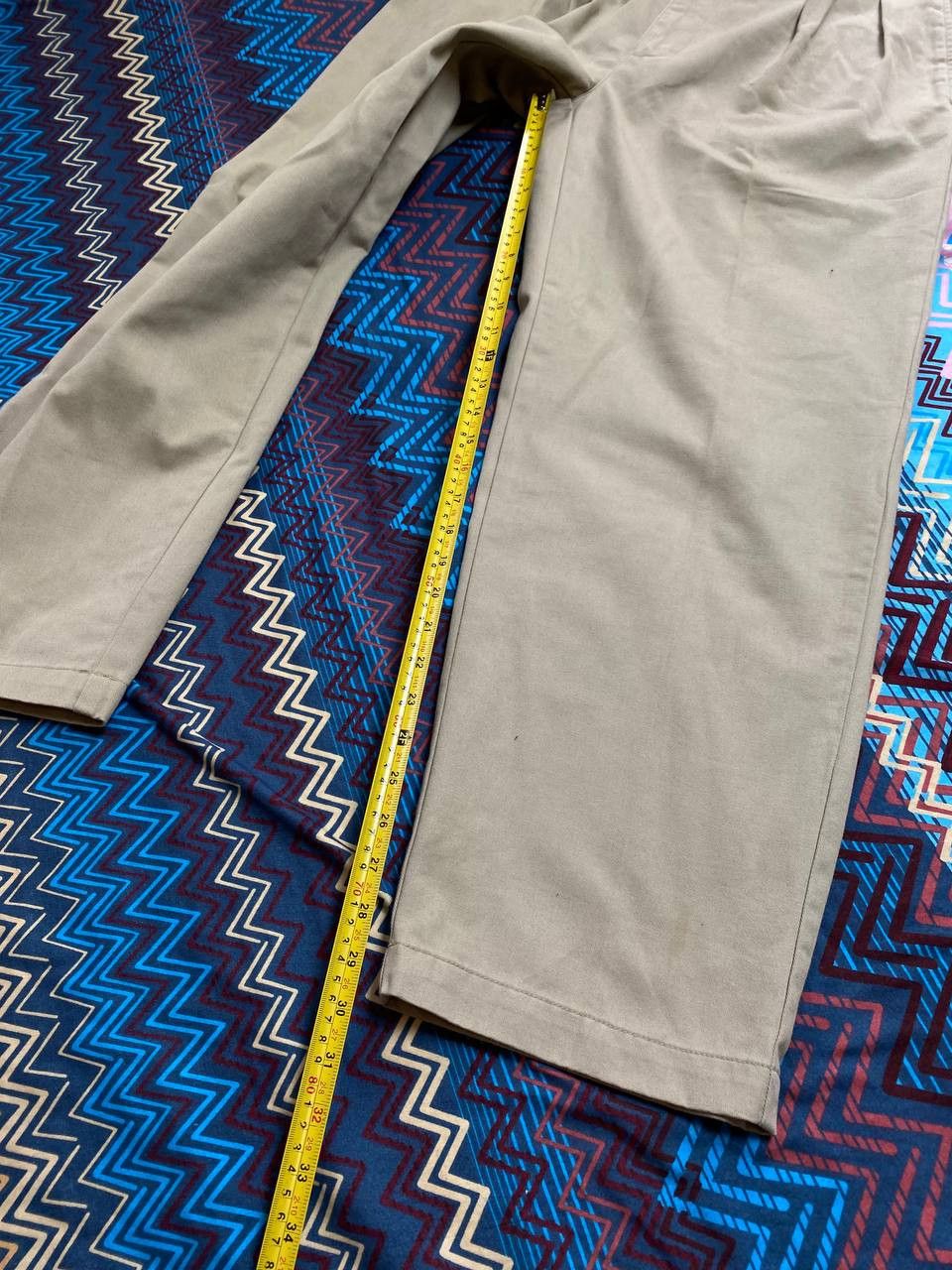 Polo Ralph Lauren × Ralph Lauren Vintage Polo Ralph Lauren Patterned Baggy Pants Size US 38 / EU 54 - 10 Thumbnail