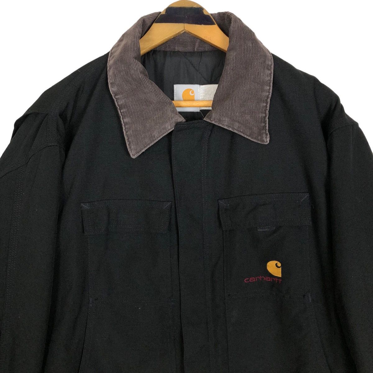 Carhartt Vintage Carhartt Quilted Lining Oversized Work Jacket Size US XXL / EU 58 / 5 - 3 Thumbnail