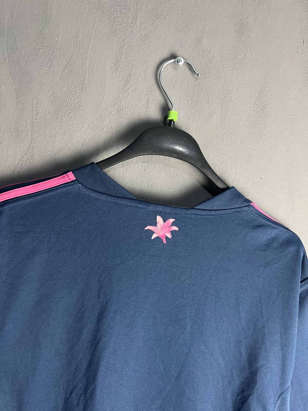 Adidas Vintage Adidas SF Paris France Rugby Y2K Flowers Jersey Size US L / EU 52-54 / 3 - 11 Thumbnail