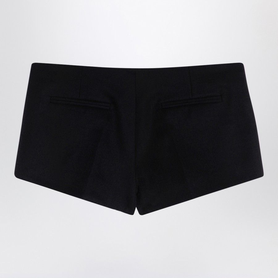 The Attico o1d2blof1024 Wool Short In Black Size 27" / US 4 / IT 40 - 2 Thumbnail
