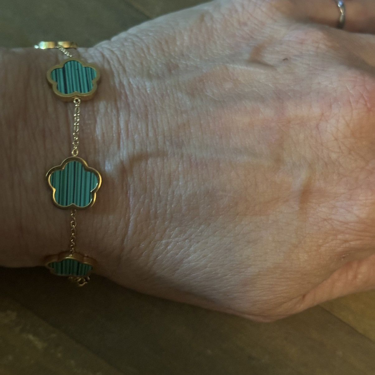 Other 18K gold plated clover bracelet Size ONE SIZE - 3 Thumbnail