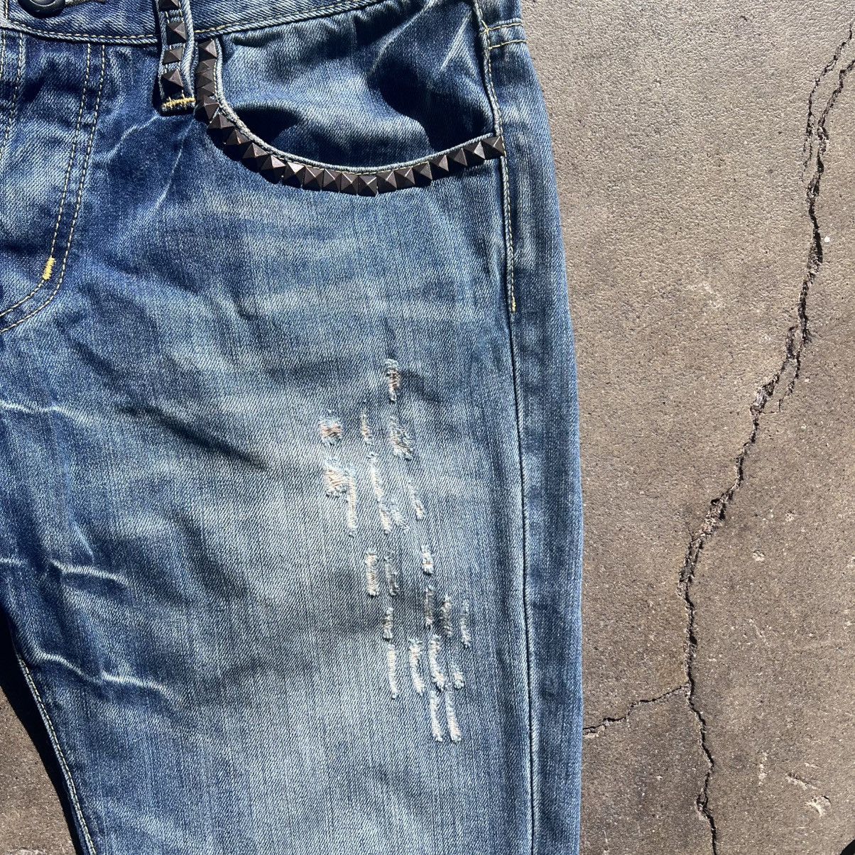 Christian Audigier Christian Audigier Embroidered Denim Size US 31 - 4 Thumbnail