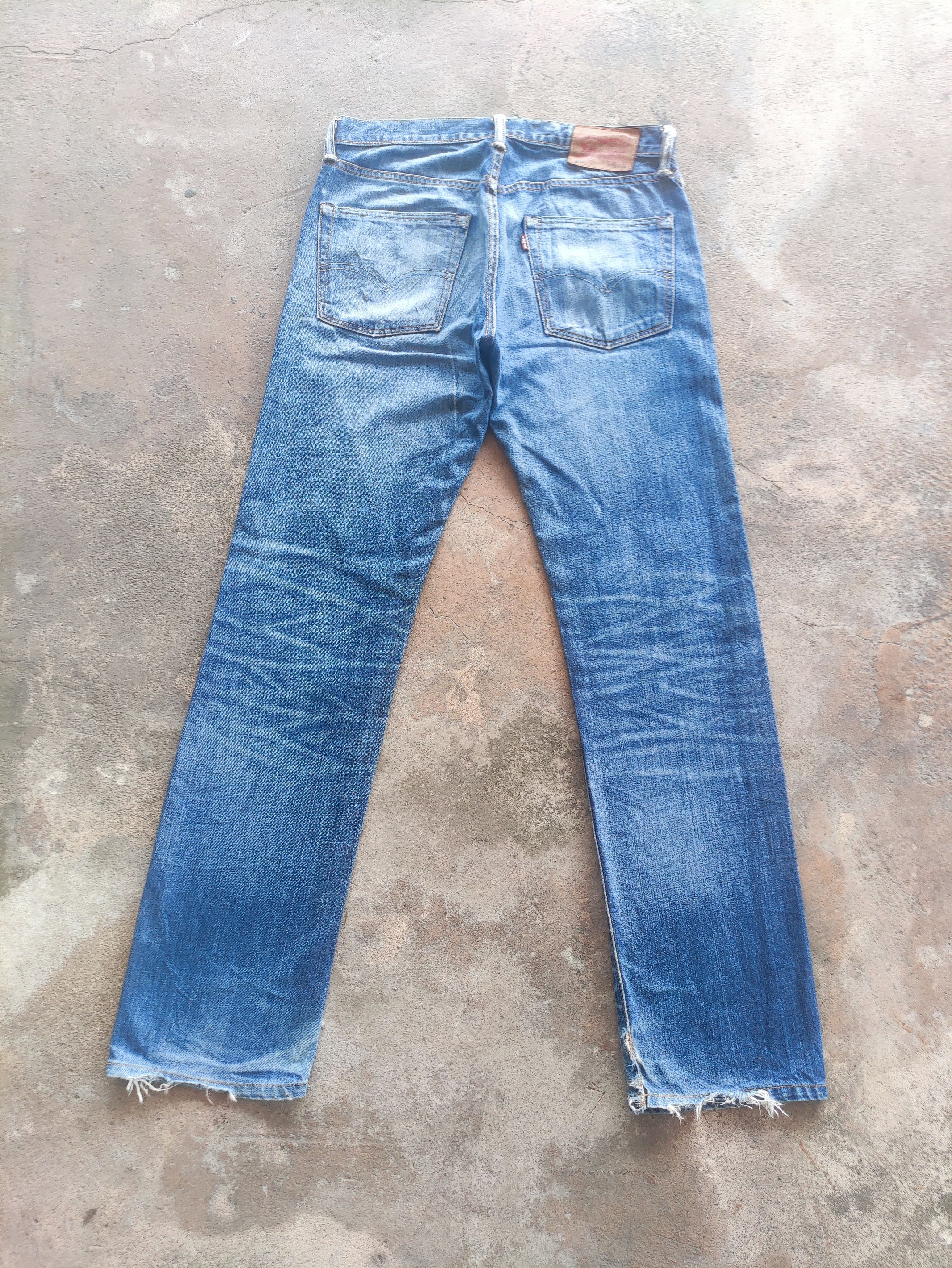 Jean × Levi's × Vintage W34 Vintage Levi's 502 Jeans Distressed Denim Faded Pants Size US 34 / EU 50 - 9 Thumbnail