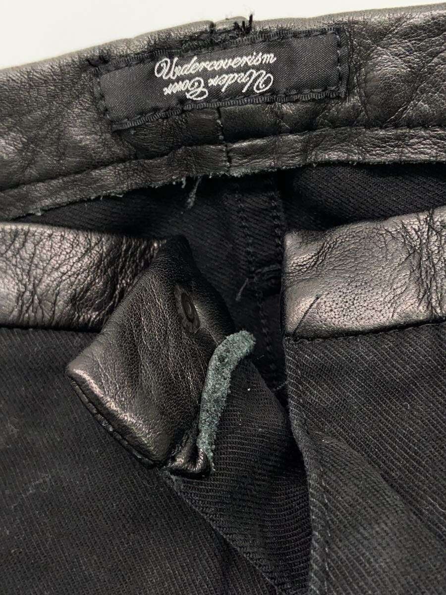 Undercover AW14 Leather Trim Pants Size US 30 / EU 46 - 7 Thumbnail