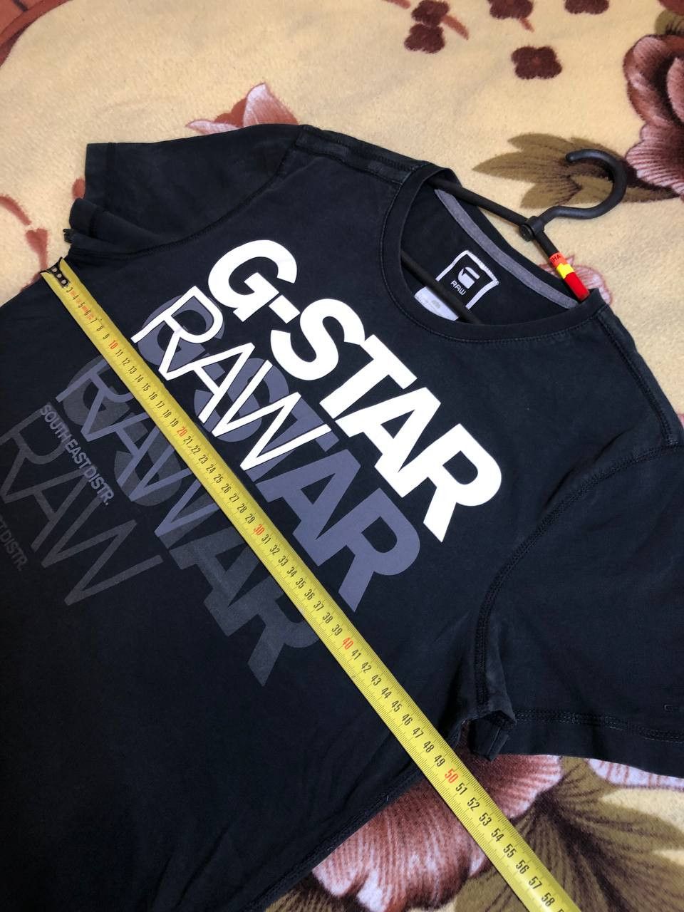 G-Star G-Star Raw Black Stitched Graphic T-Shirt Tee Size US M / EU 48-50 / 2 - 13 Thumbnail