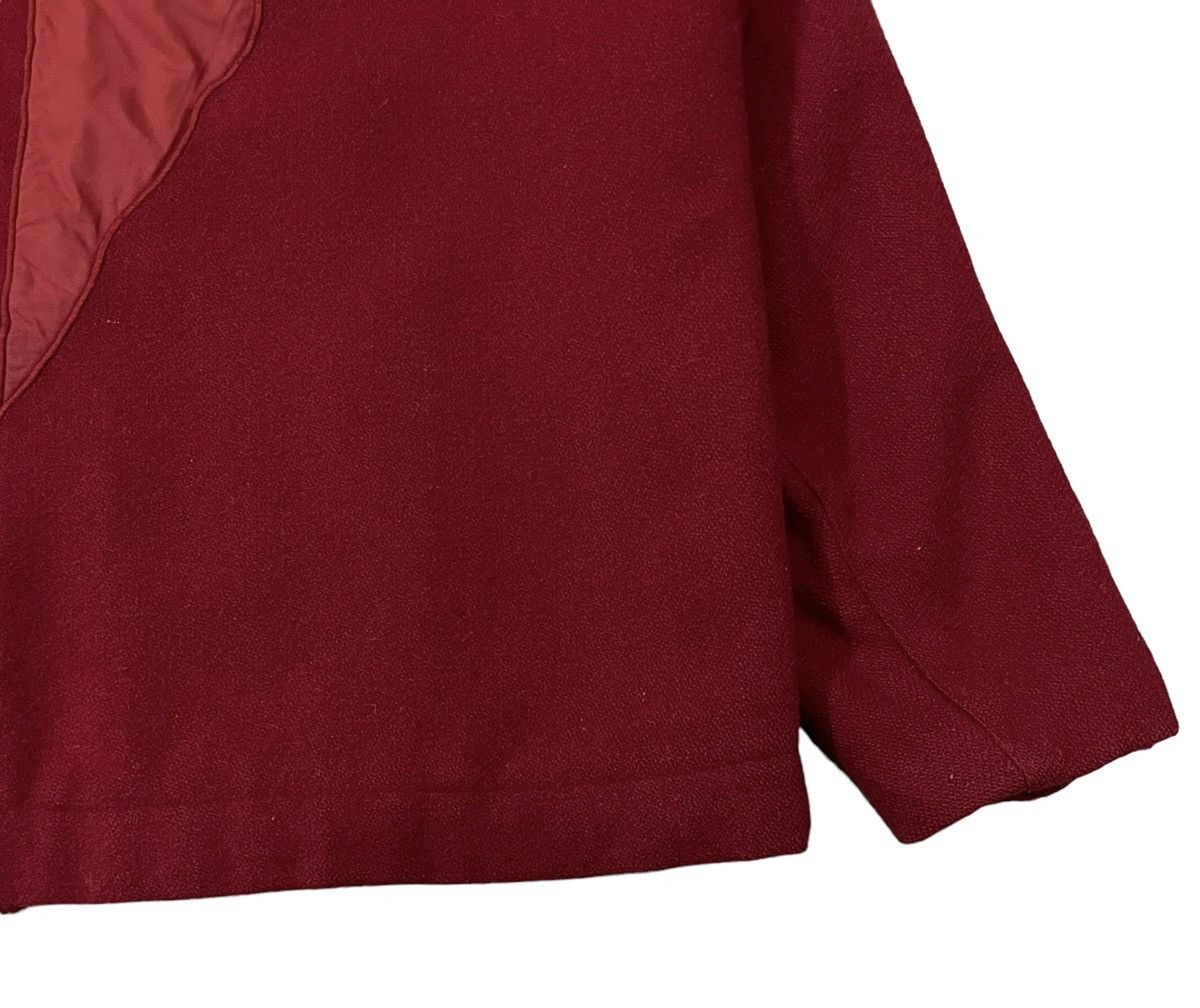 Issey Miyake Vintage 80’s Issey Miyake Wool Buttonless Jacket Size L / US 10 / IT 46 - 11 Thumbnail